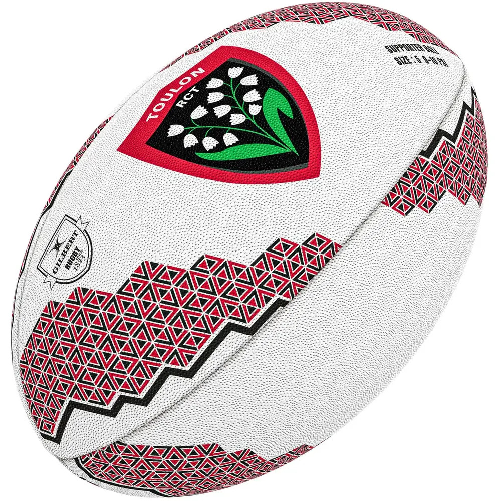 Balón De Rugby Gilbert Rct Supporter - blanco - 