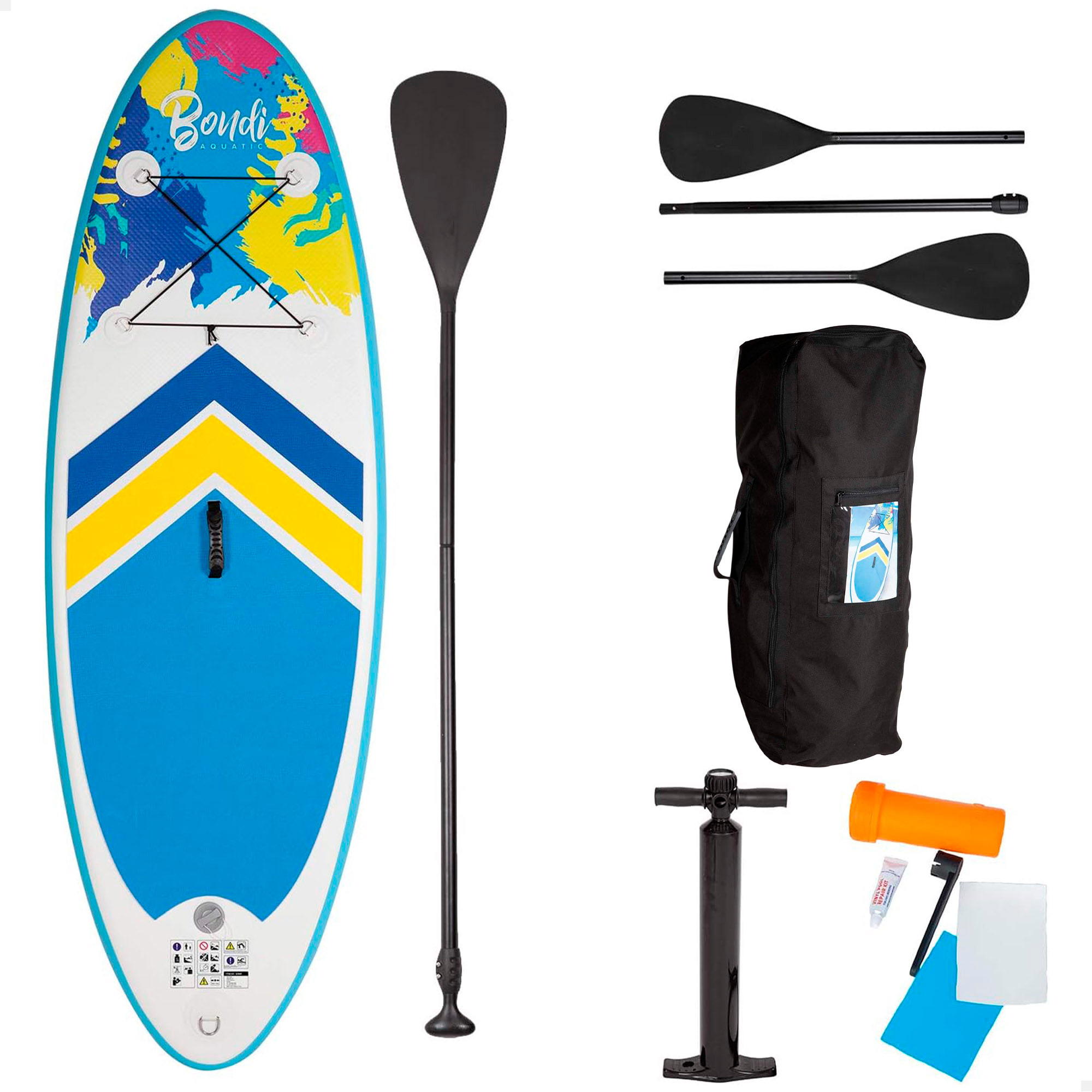 Tabla Paddle Surf Hinchable Bondi Aktive - azul - 