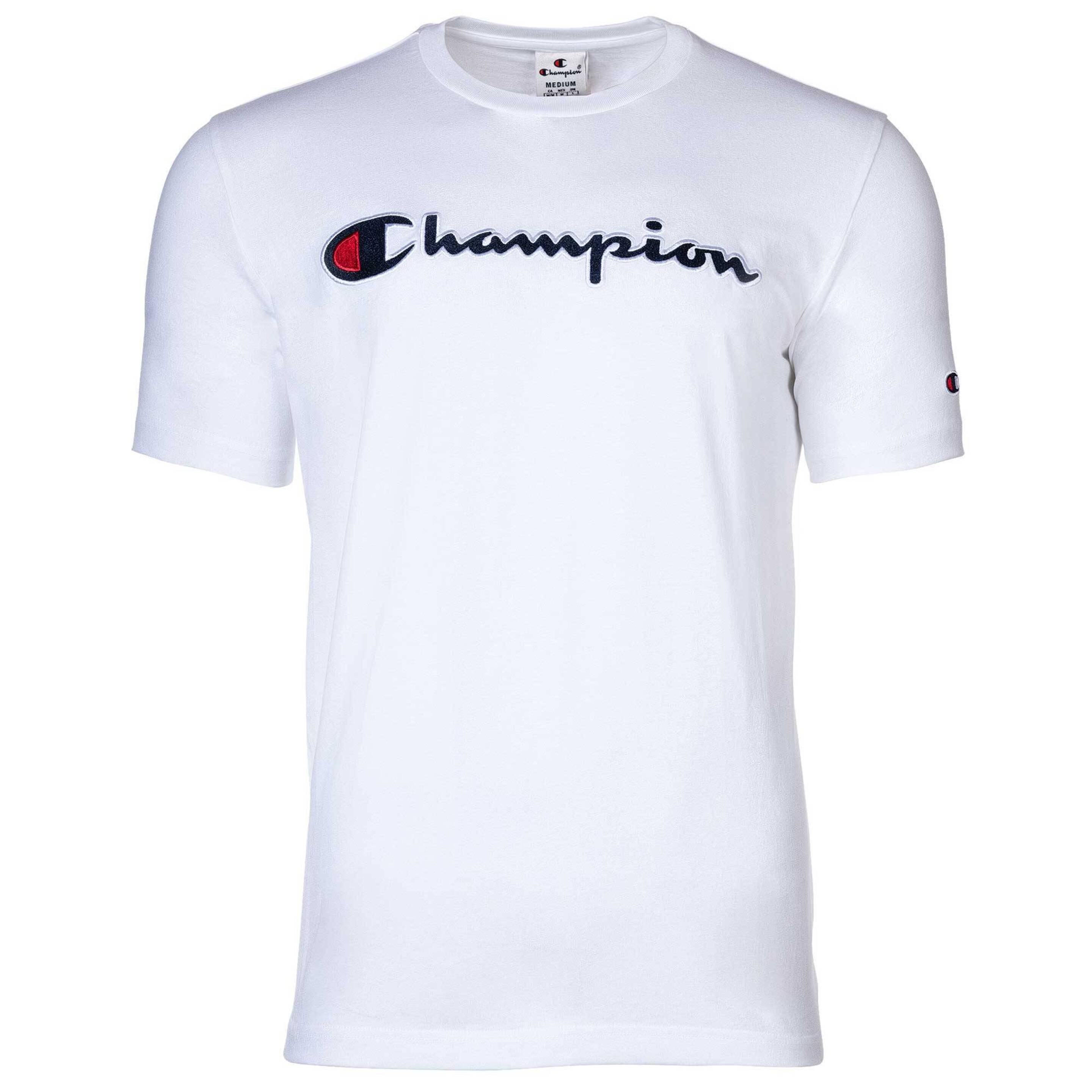 Camiseta De Manga Corta Champion Corte Regular - blanco - 