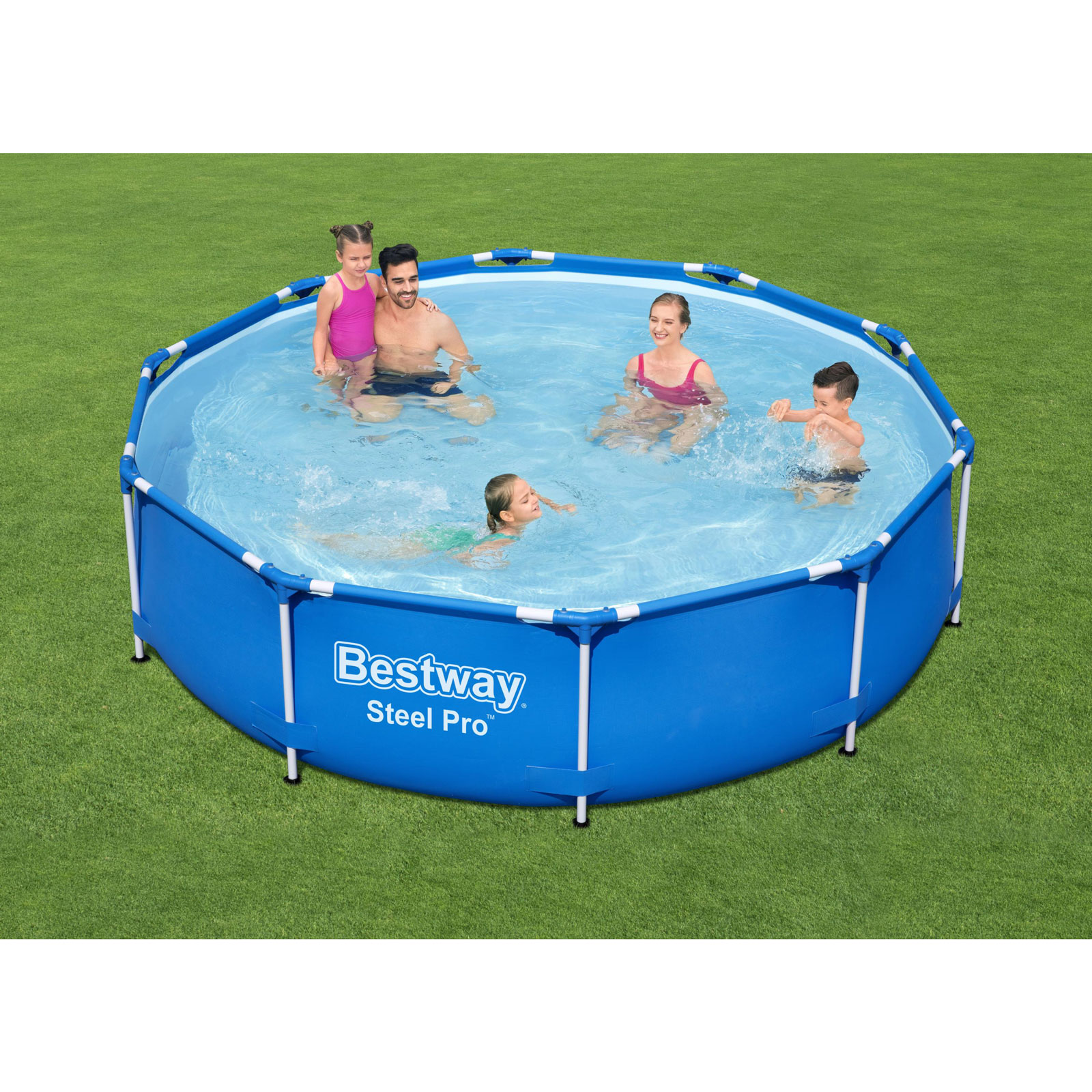 Piscina Desmontável Tubular Steel Pro Bestway