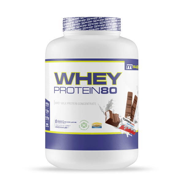 Whey Protein80 - 2 Kg De Mm Supplements Sabor Chocolate Con Leche -  - 