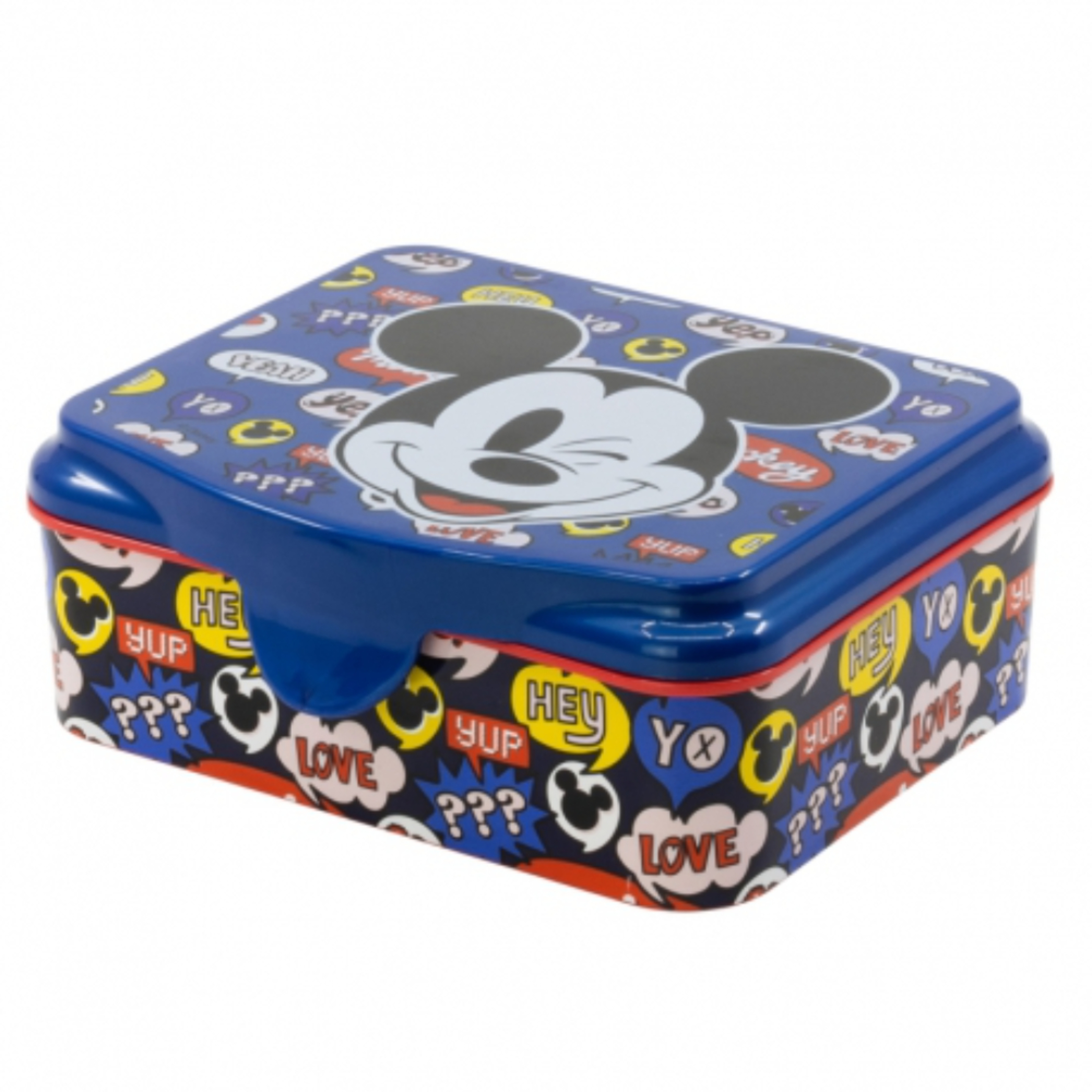 Caixa Lancheira Mickey Mouse 65781 - azul - 