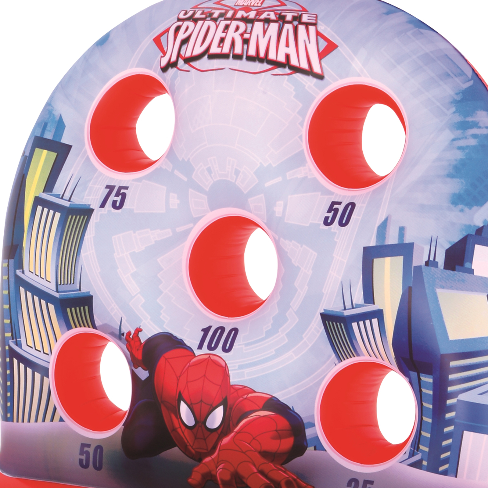 Piscina Hinchable Autoportante Infantil Bestway 155x99 Cm 6 Bolas Diseño Spiderman