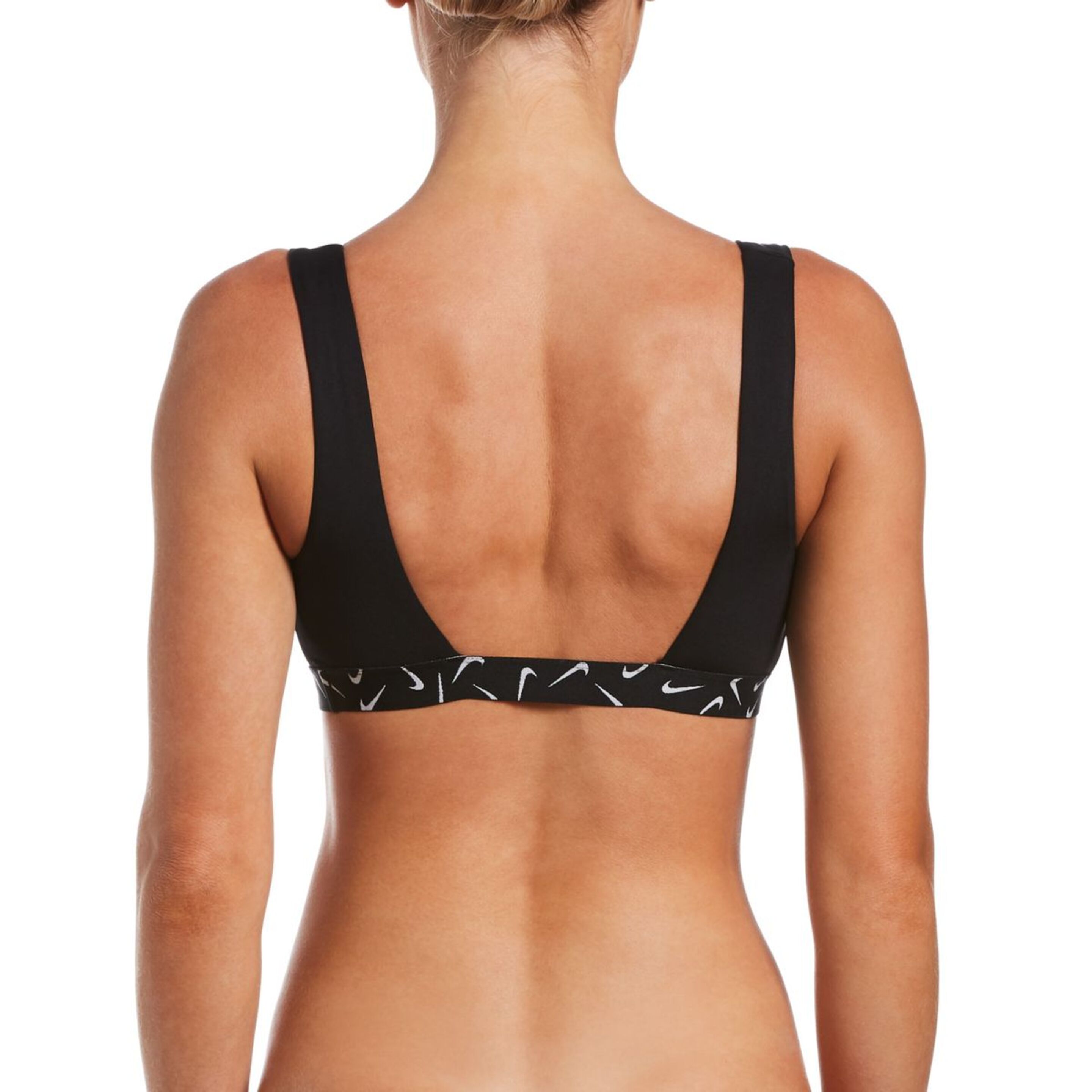 Top Bikini Lifestyle De Mujer Logo Tape Scoop Neck Nike