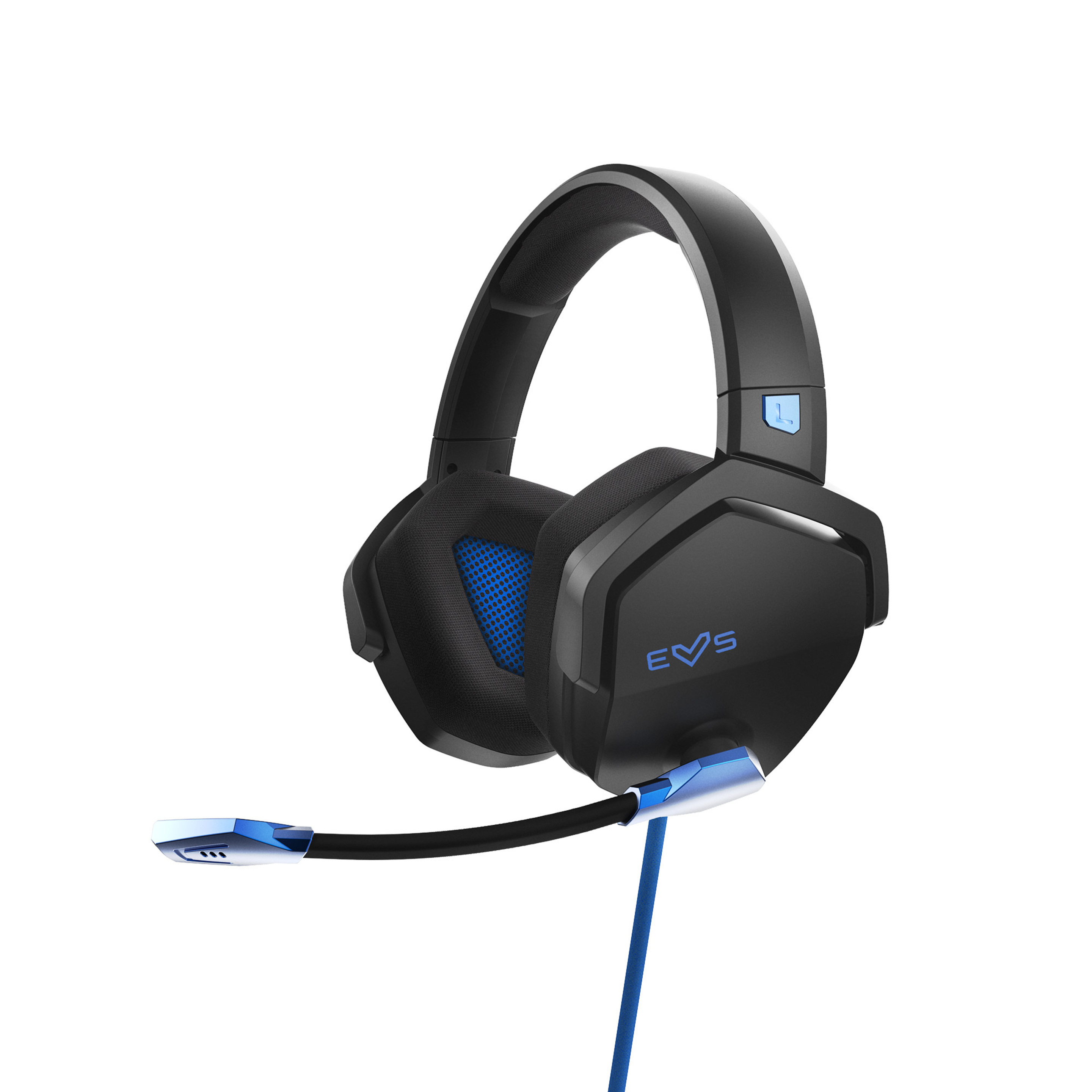 Auscultadores  Gaming Headset Esg 3 Blue Thunder (Deep Bass, Cloth Ear Pads, Crystal Clear Sound)