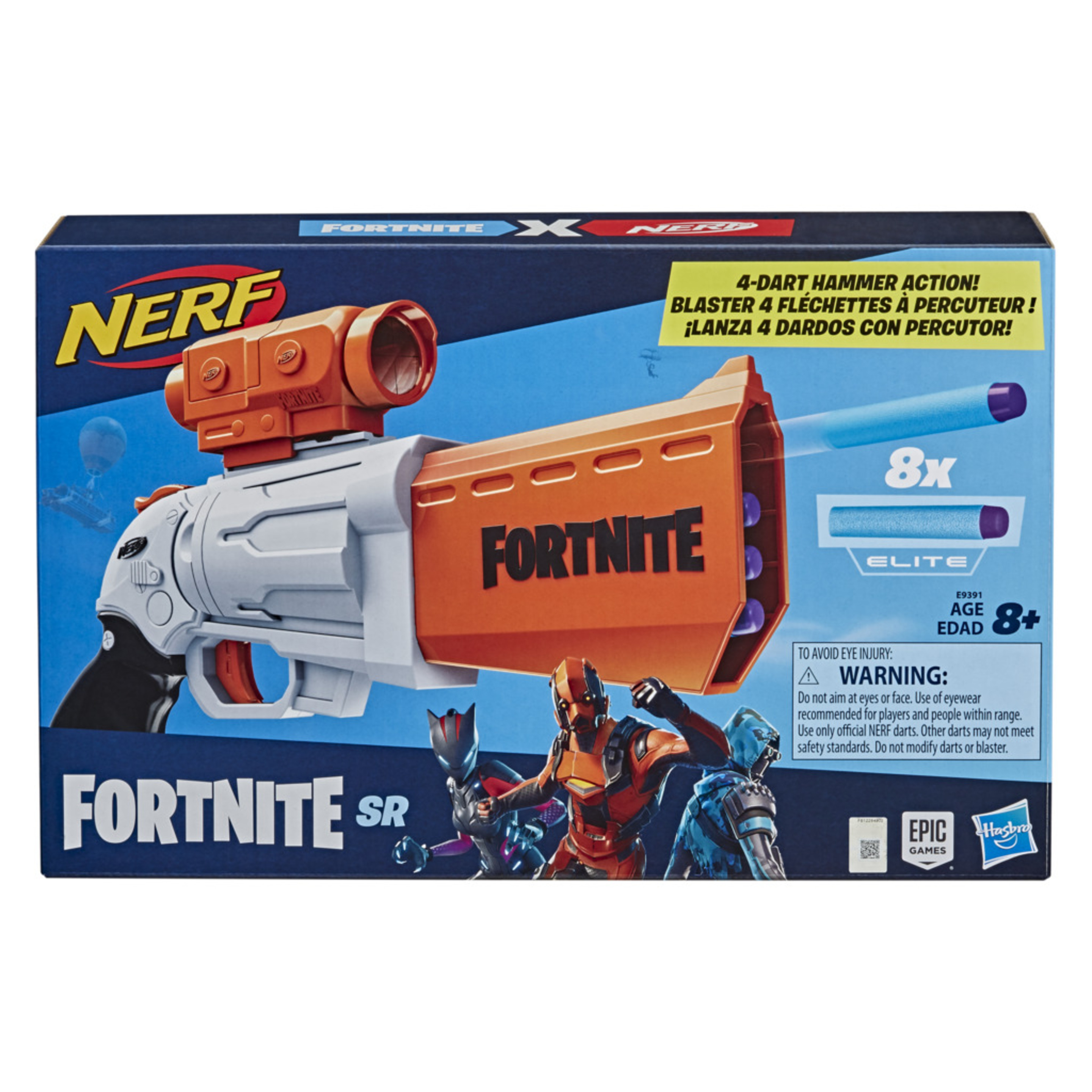 Nerf Fortnite Sr Blaster - Nerf