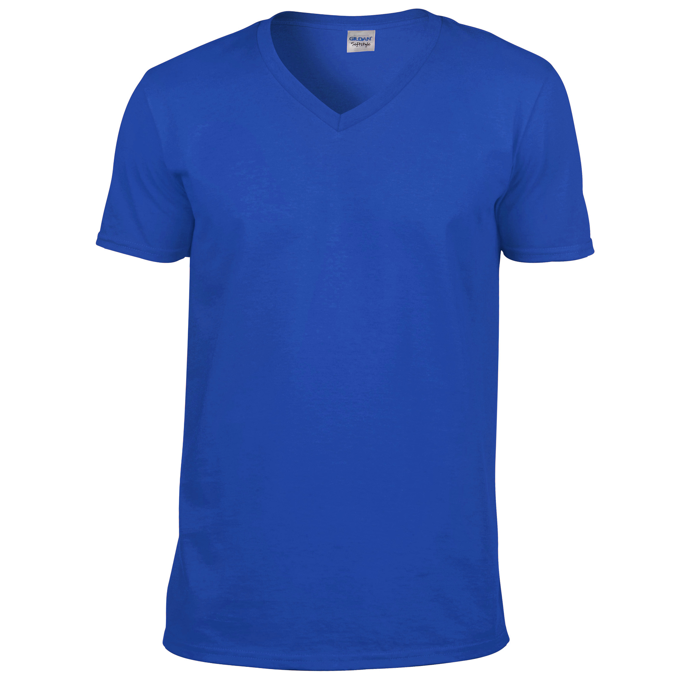 T-shirt Gildan Soft Style - azul - 