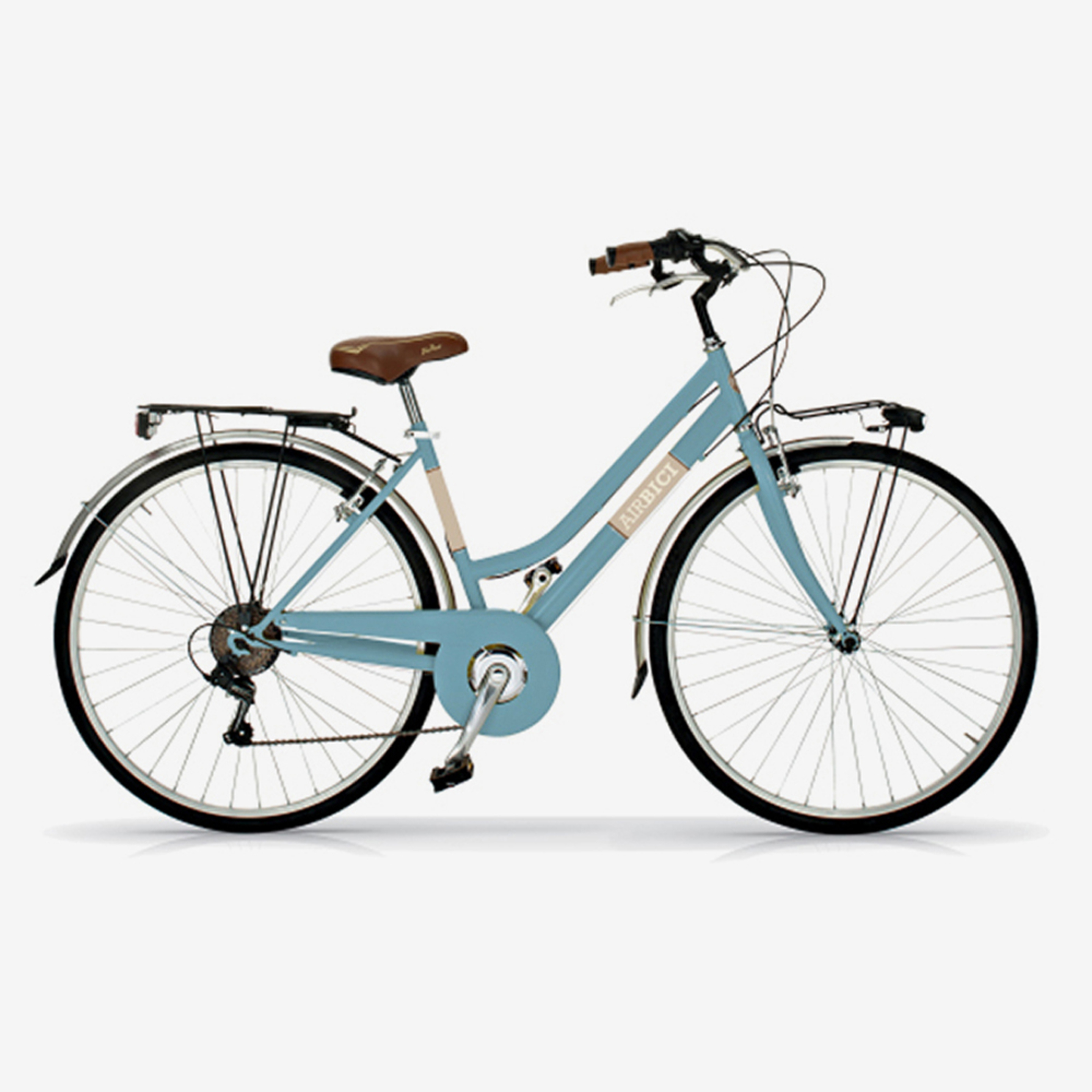 Bicicleta De Ciudad Airbici 605 Allure - azul-cielo - 