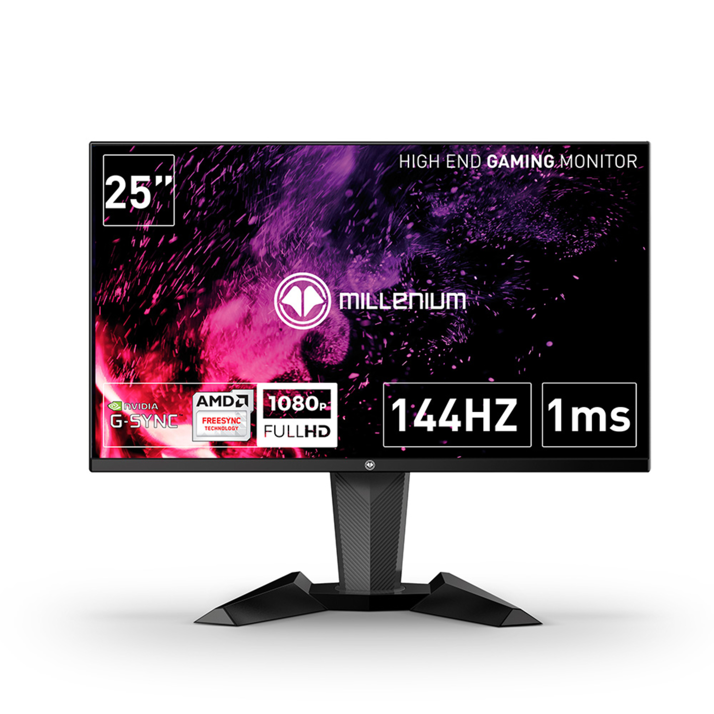 Millenium Md25pro - Monitor Gaming Para E-sport De 24.5" Full Hd 144hz