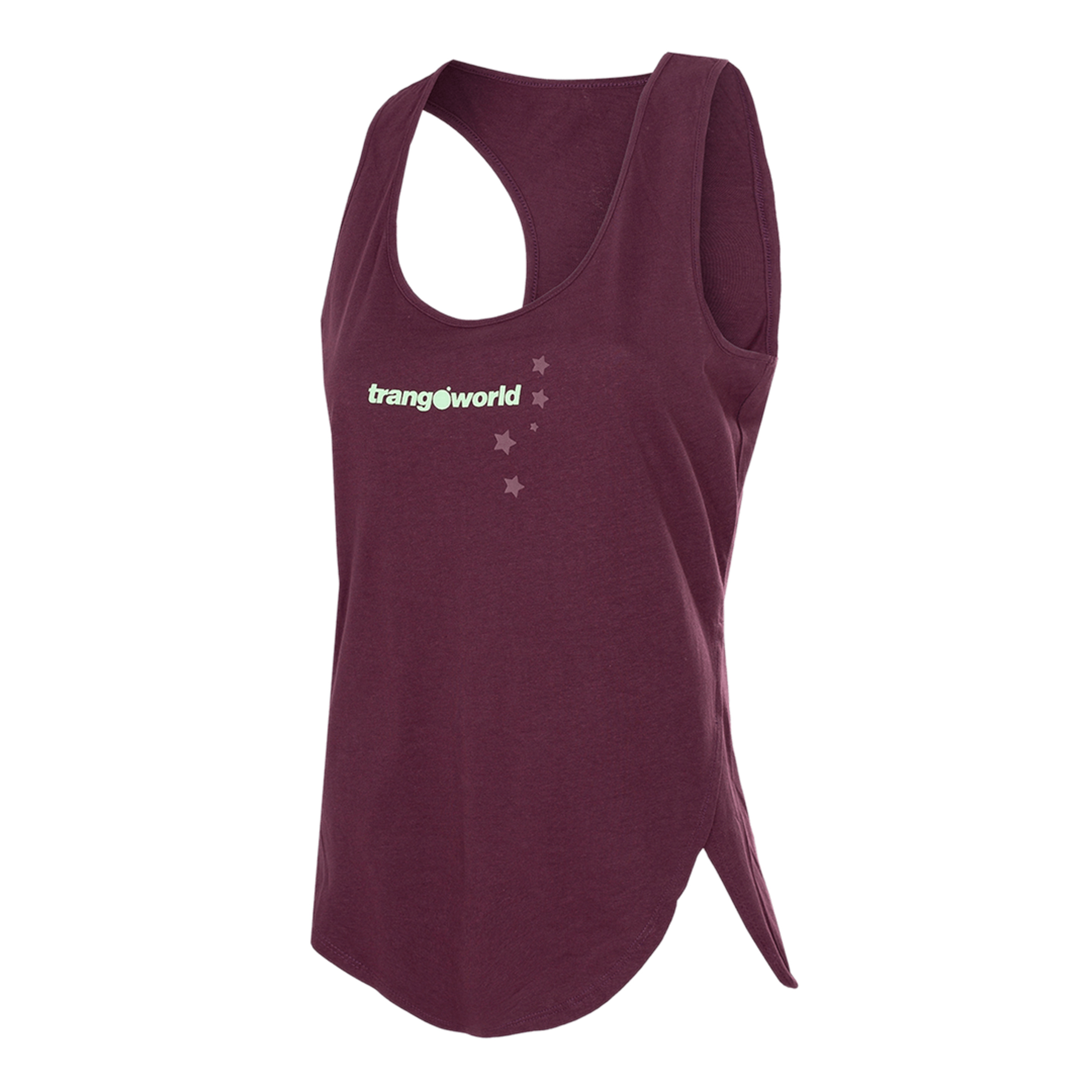Camiseta Trangoworld Cherz - Morado - Camiseta Mujer  MKP