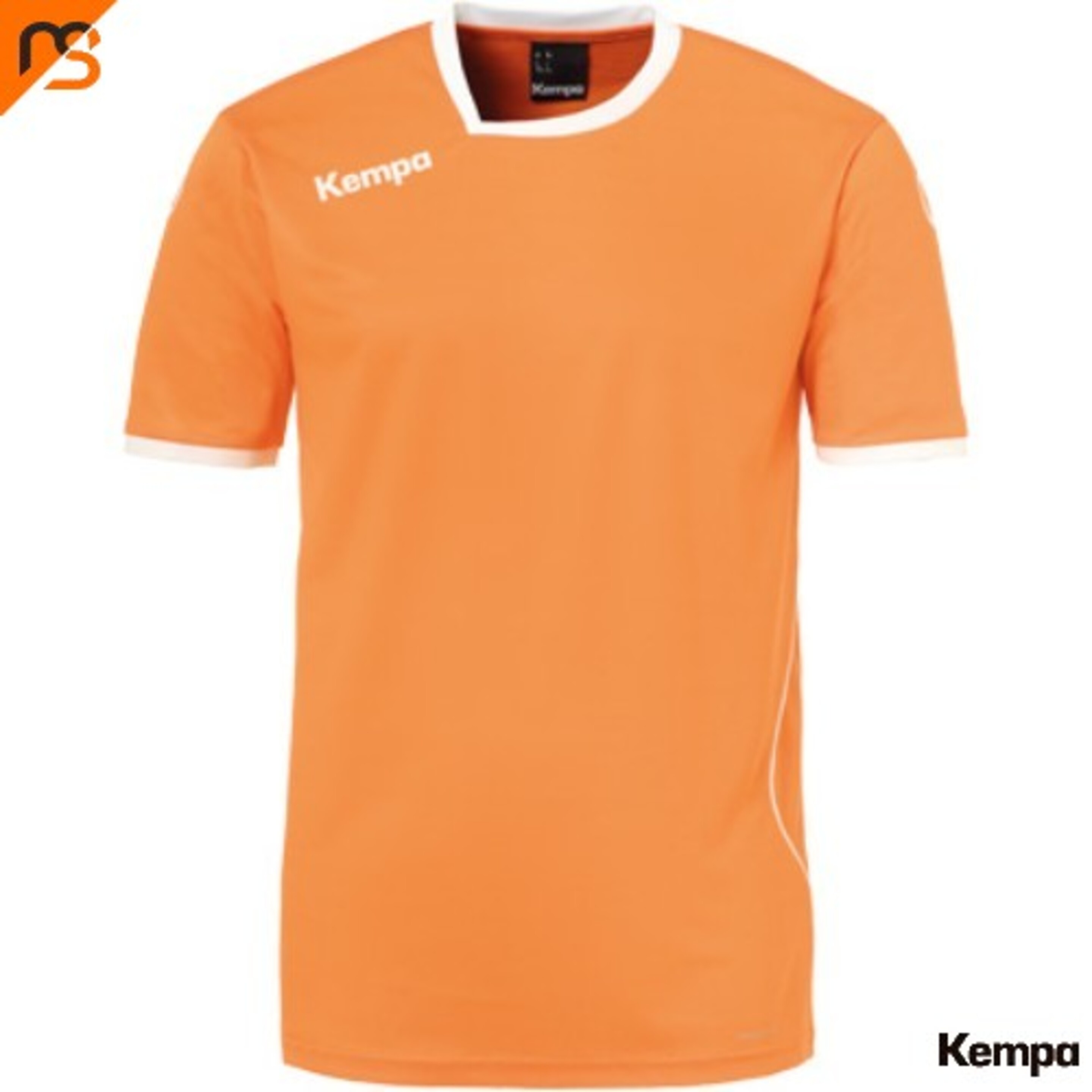 Curve Camiseta Naranja Claro/blanco Kempa - naranja - 