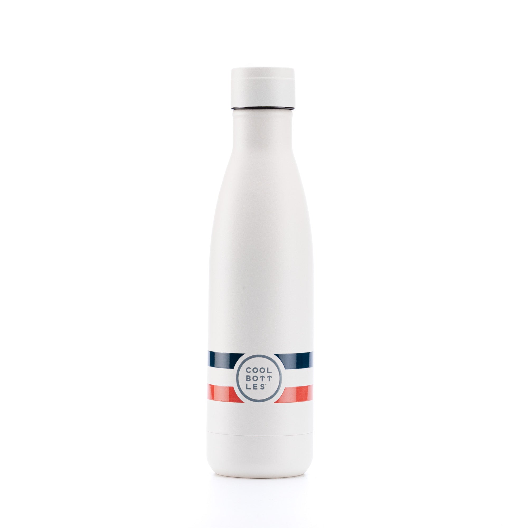 Garrafa Térmica De Aço Inoxidável Cool Bottles. Pure White 500ml - blanco - 