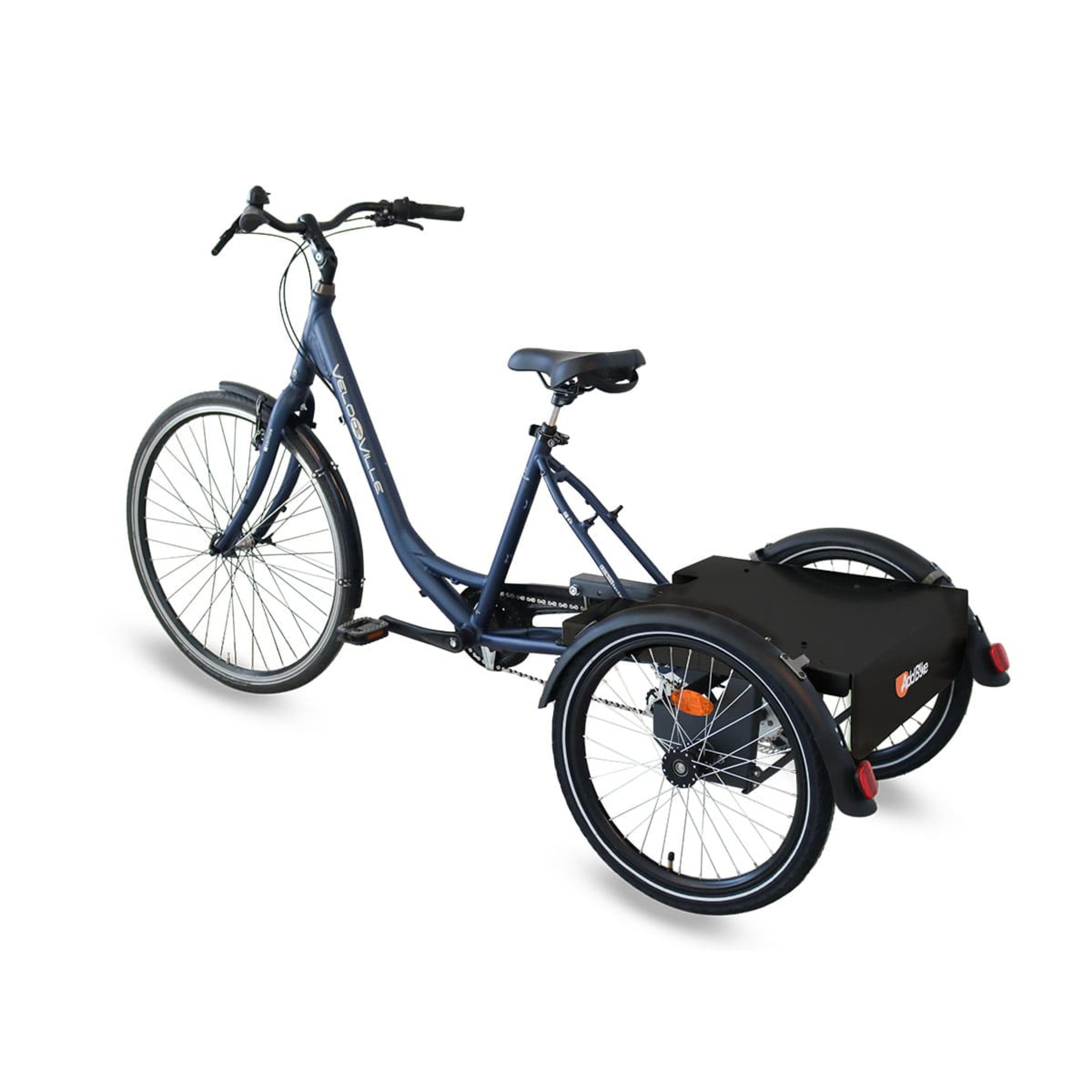 Kit Reboque Traseiro De Bicicleta - Addbike B-back - gris - 