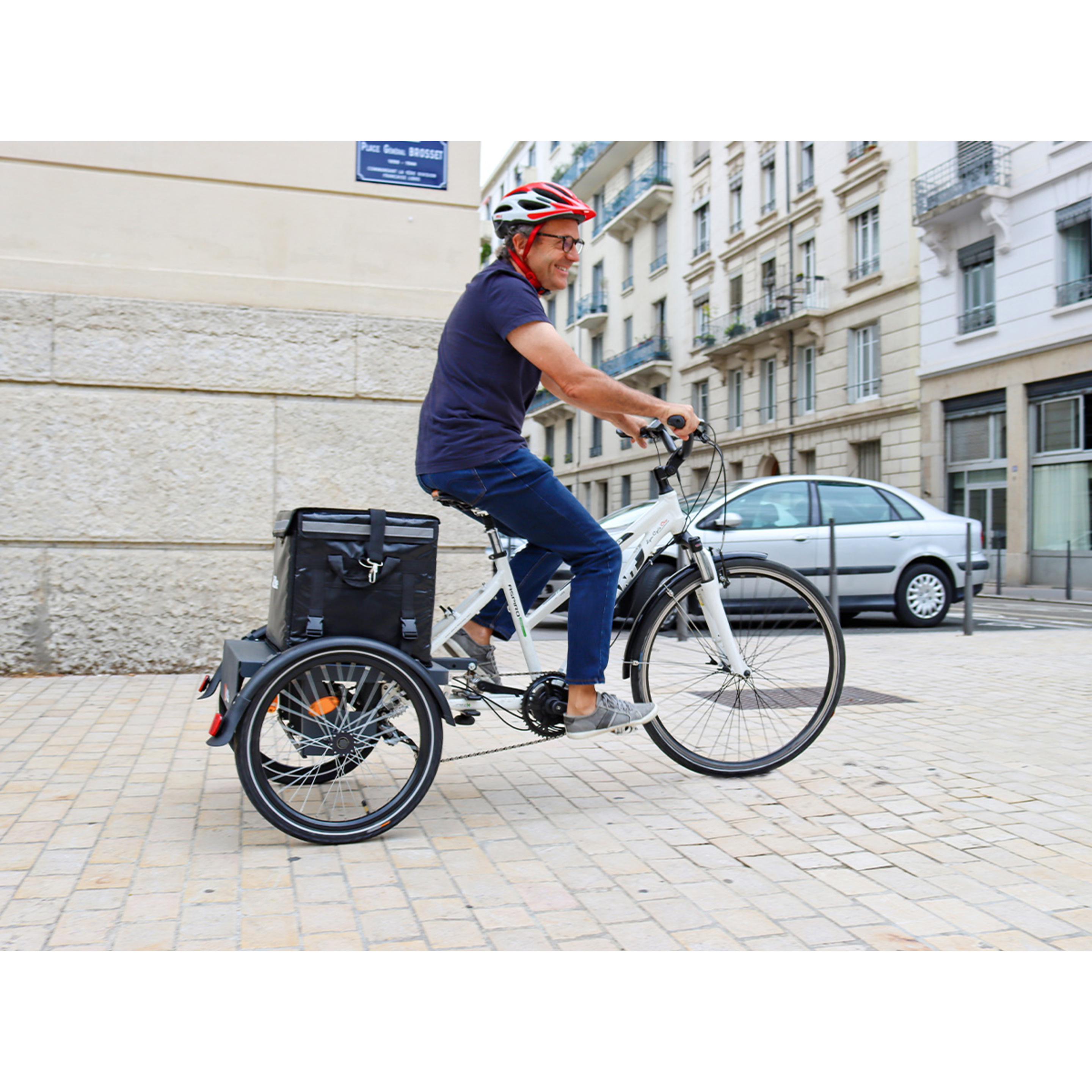 Kit Trasero: Transporte De Carga  Addbike B-back Box