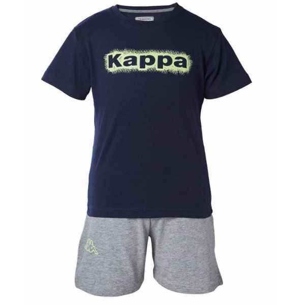 Kappa Kelim Conjunto Niño Azul/gris. 3119pdw. - Conjunto Deportivo Para Niño.  MKP