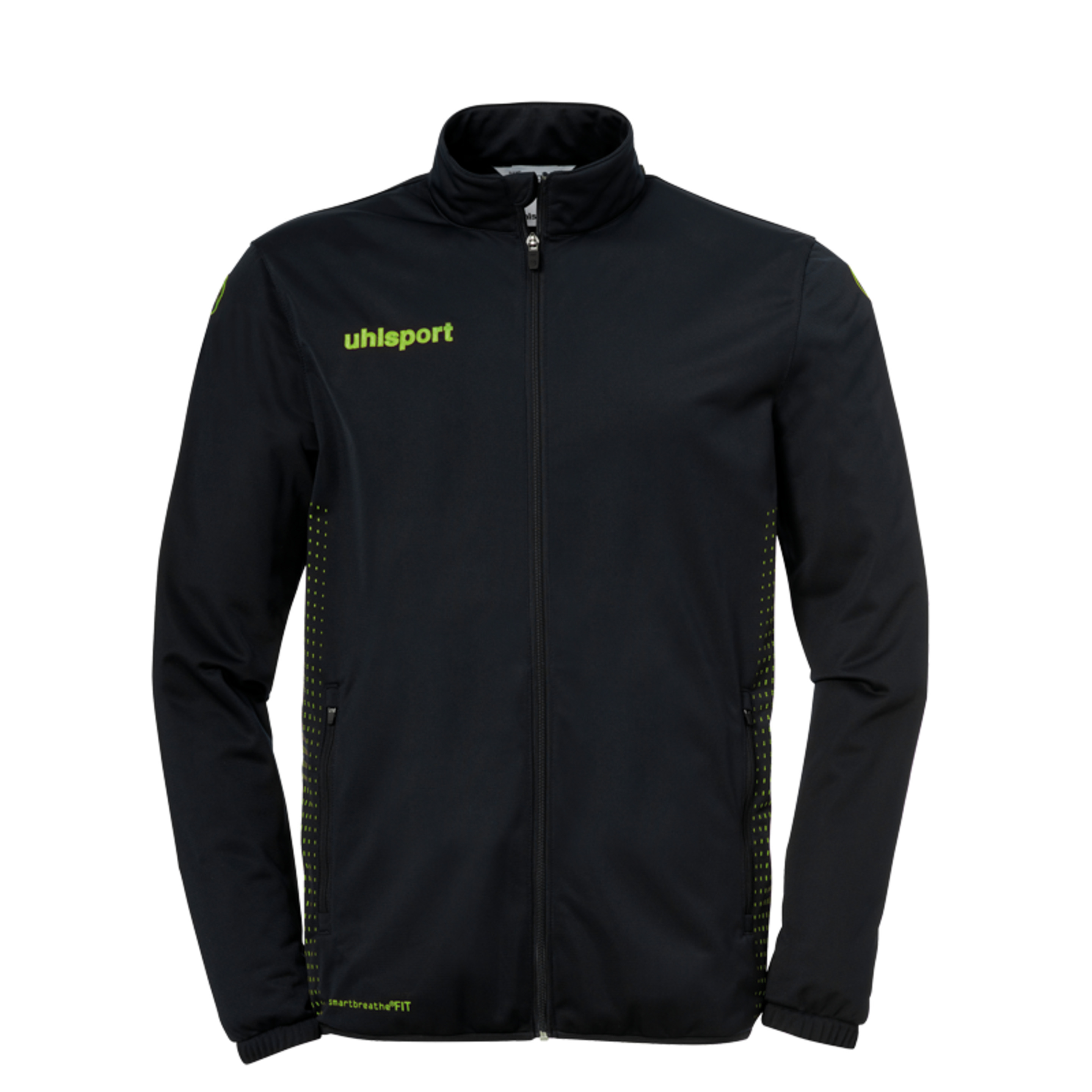 Score Classic Jacket Negro/verde Fluor Uhlsport