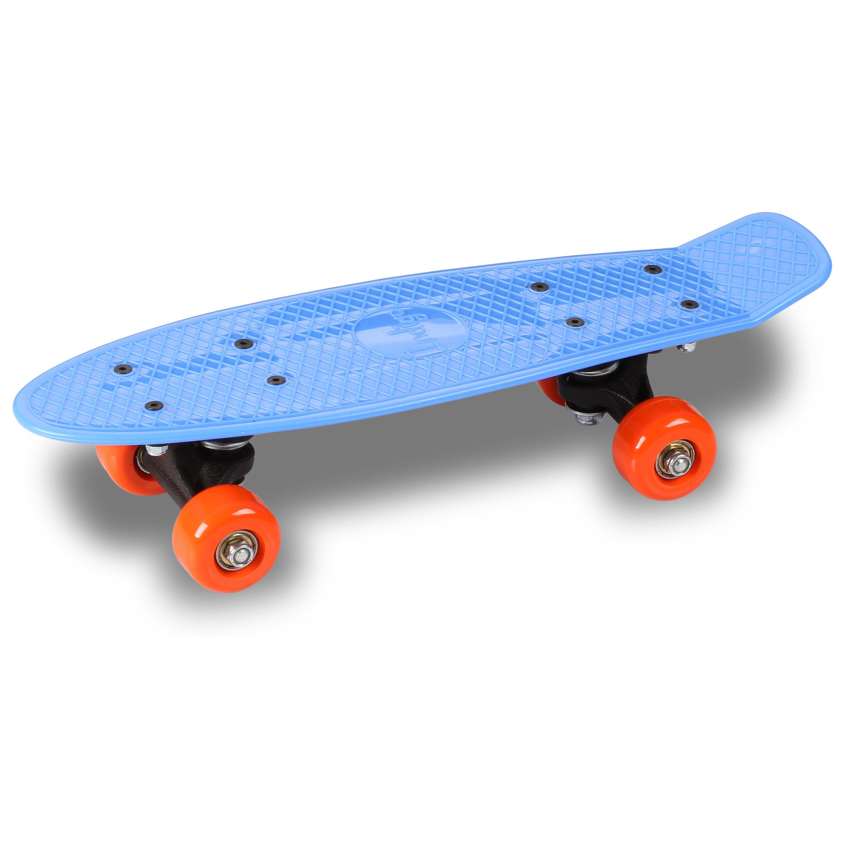 Skateboard De Pvc Cruiser Indigo 43,18 * 12,7 Cm