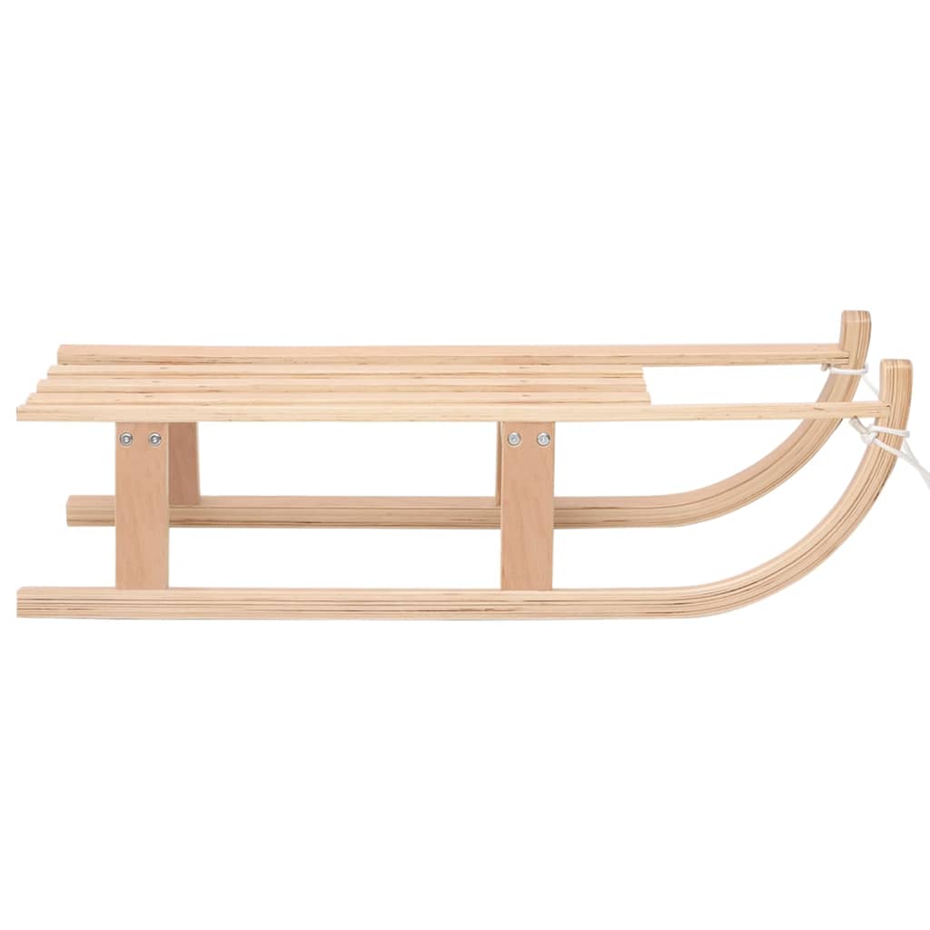 Trineo De Nieve Madera Contrachapada Vidaxl 90x36,5x25 Cm