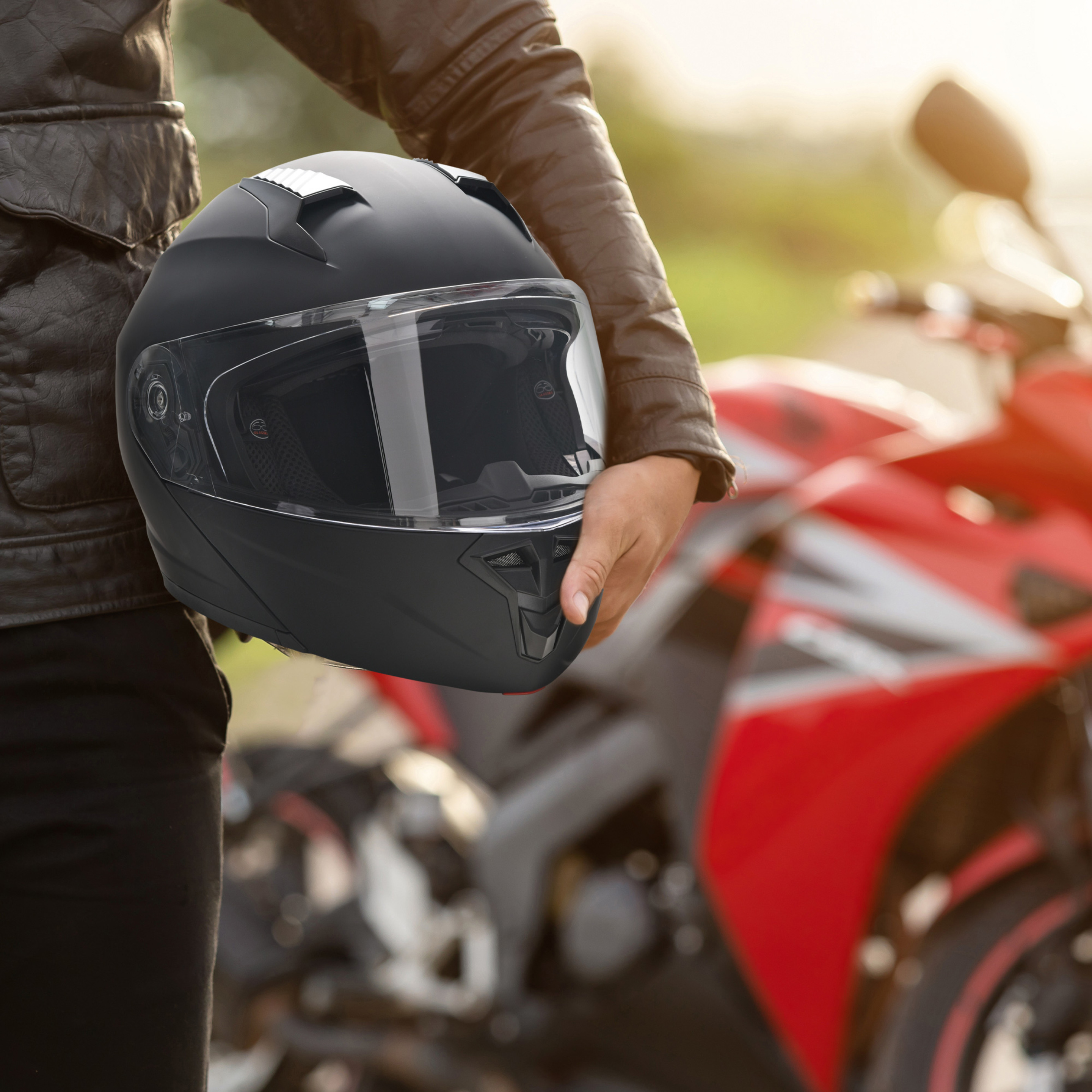 Homcom Capacete De Moto Com Dupla Viseira Cabeçote Anticolisão Certificação Europeia L-59cm