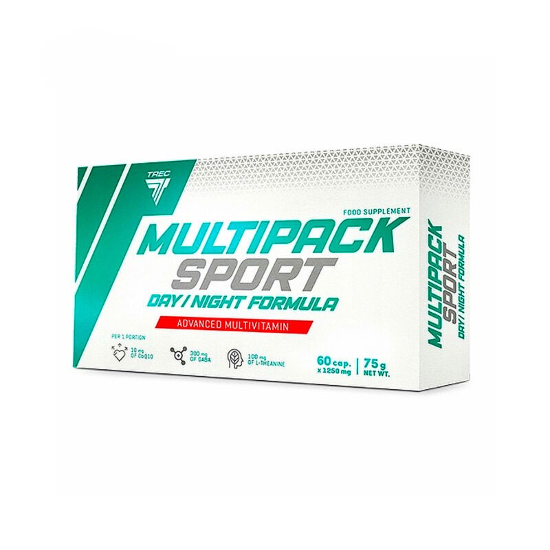 Multipack Sport Fórmula Día / Noche - 60caps - Trec Nutrition - Sin Sabor