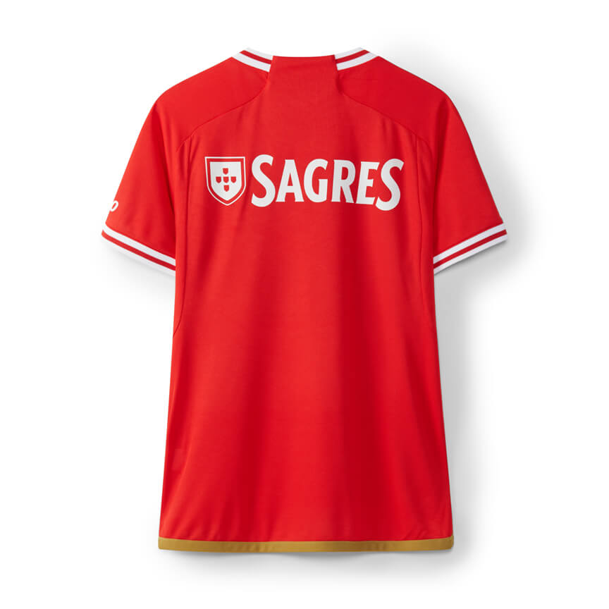 Réplica De La Camiseta Principal Del Benfica 2023 2024