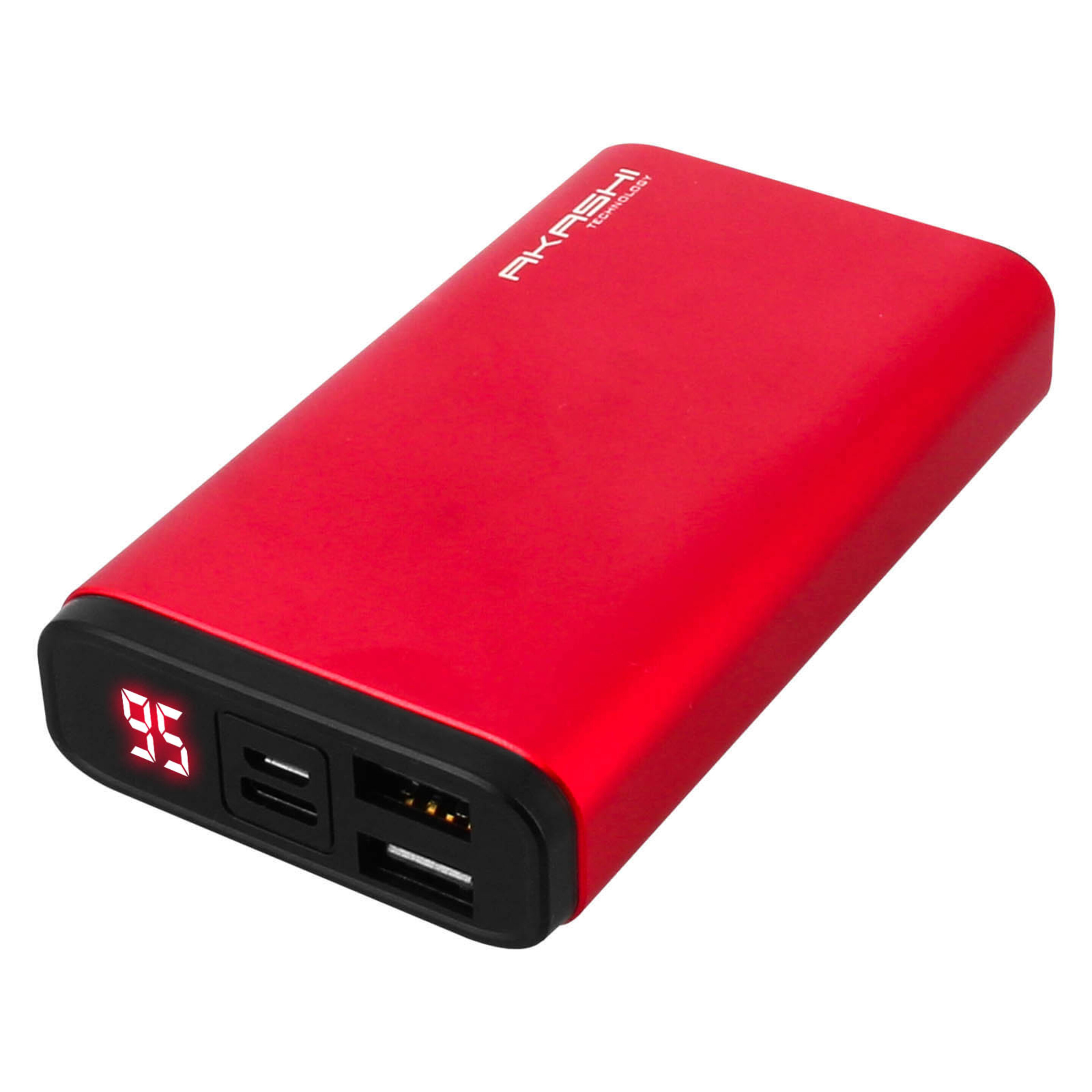 Powerbank Akashi 2 Puertos Usb 2.1a 10000 Mah