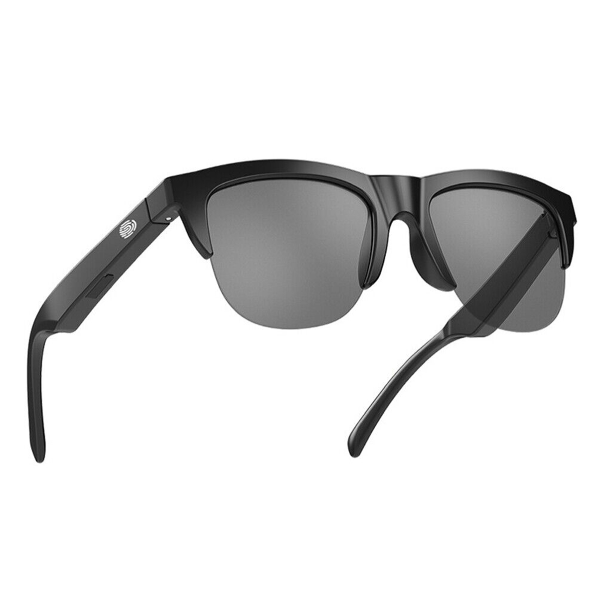 Gafas Inteligentes Klack Anti-uv Con Doble Altavoz Estéreo Táctil Y Sonido Hifi - negro - 