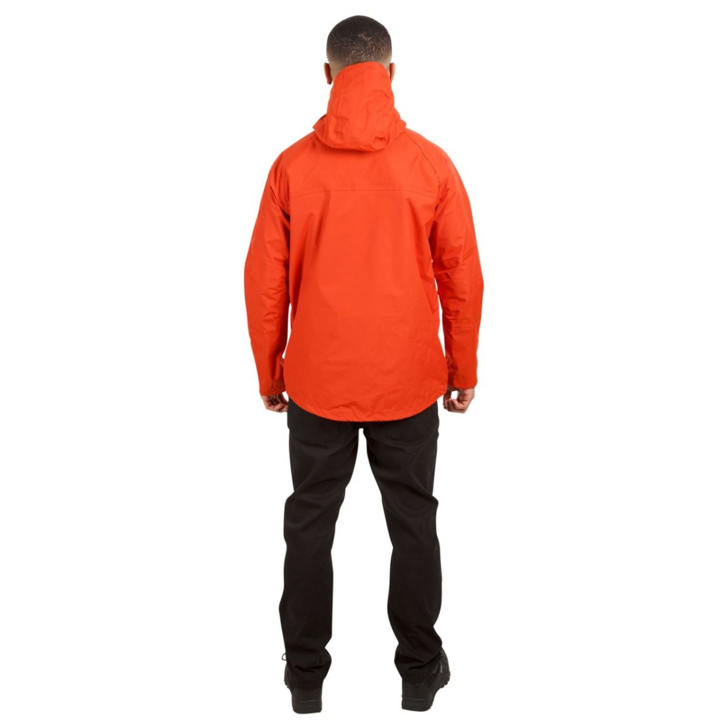 Corvo Capuz De Capuz Completo Casaco/camisa Impermeável Trespass (laranja Queimada)