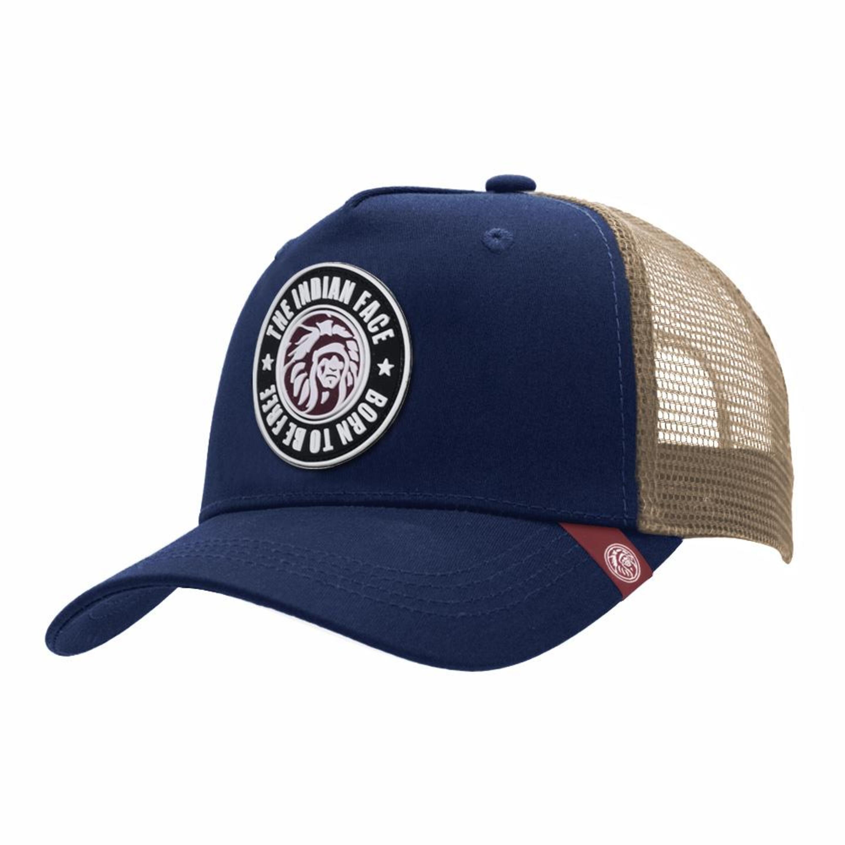 Gorra Trucker Born To Be Free Azul The Indian Face Para Hombre Y Mujer