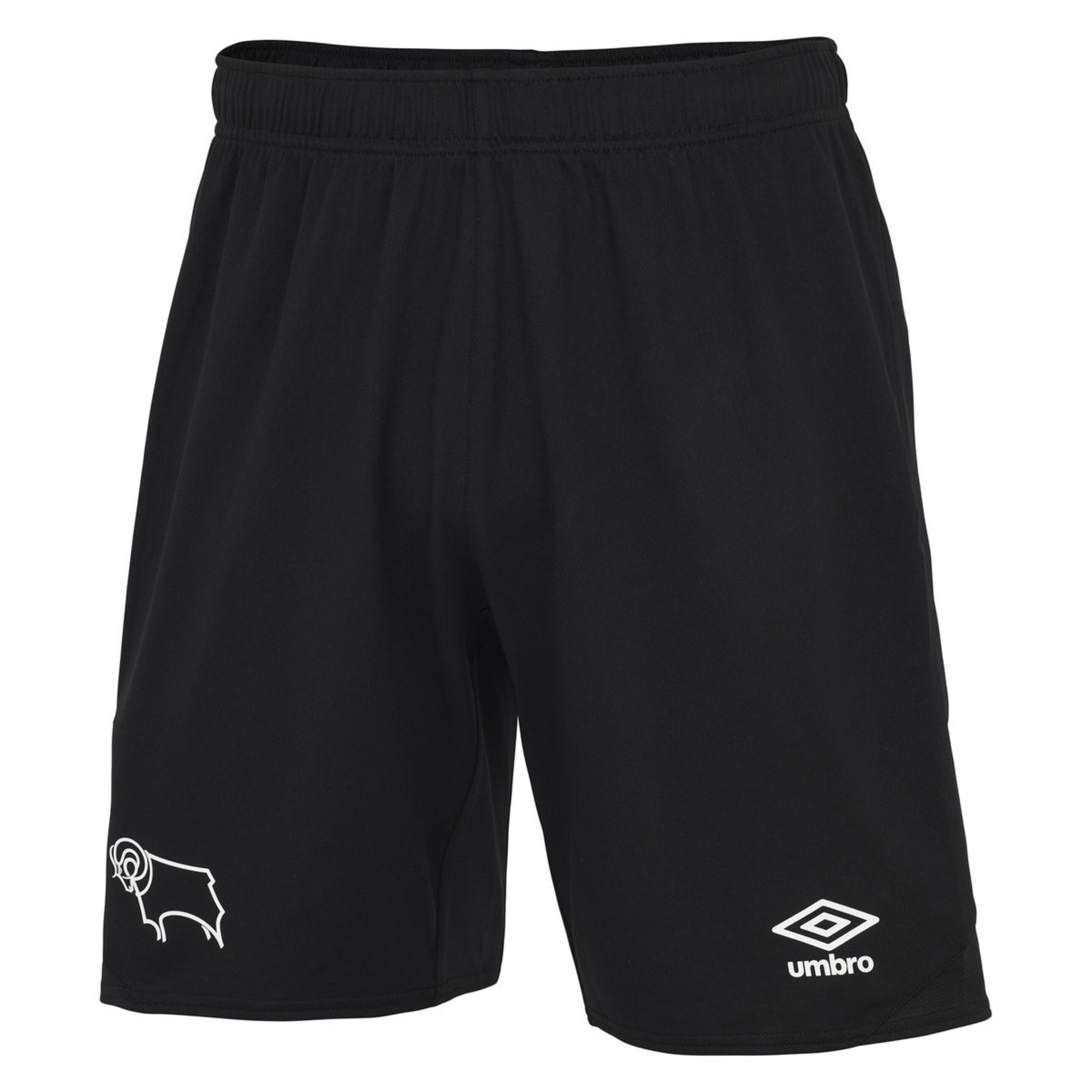 Pantalones Cortos Local Diseño Umbro Derby County Fc 22/23 - negro - 