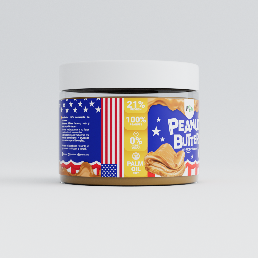 Crema Proteica Sabor Cacahuete - Protella® Joe's Peanut Butter 350g  MKP