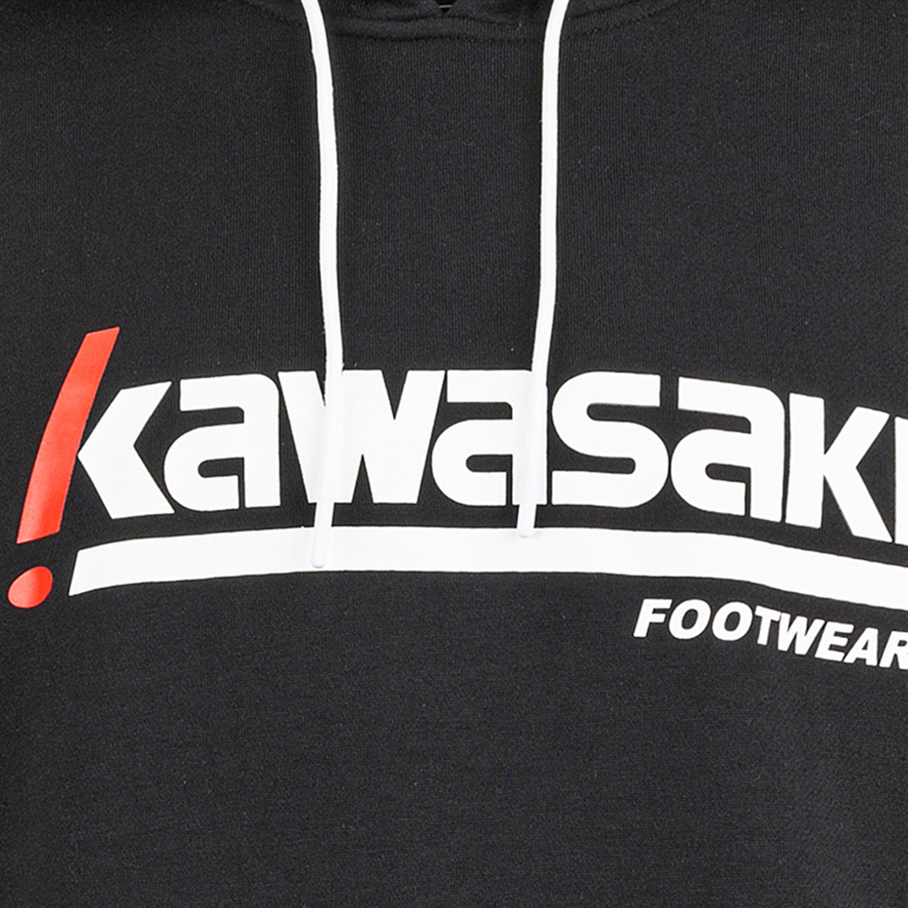 Sudadera Kawasaki Killa Unisex Hooded Sweatshirt K202153 1001 Black