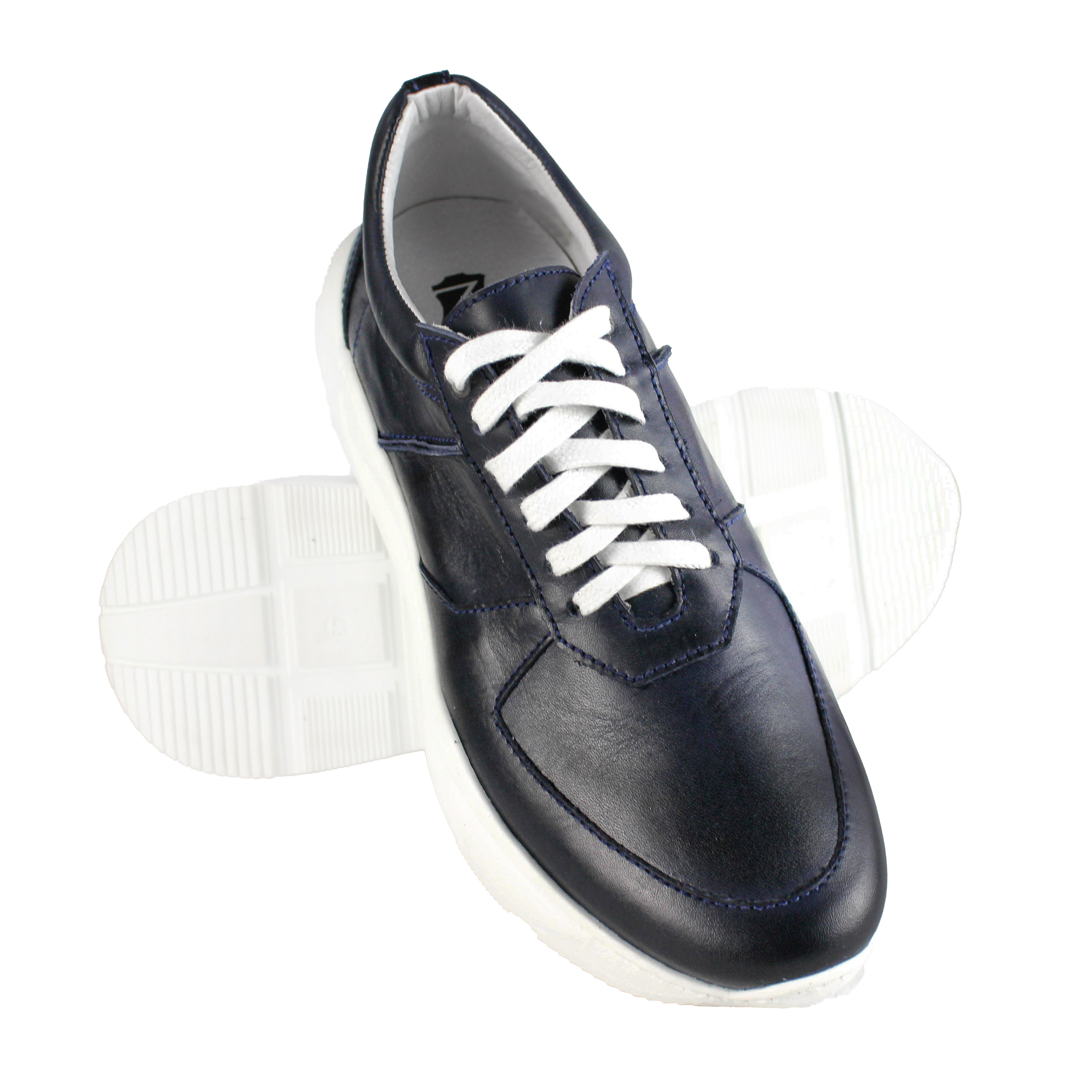Zerimar Zapatos Sneaker Deportivos Para Hombre - azul-marino - 