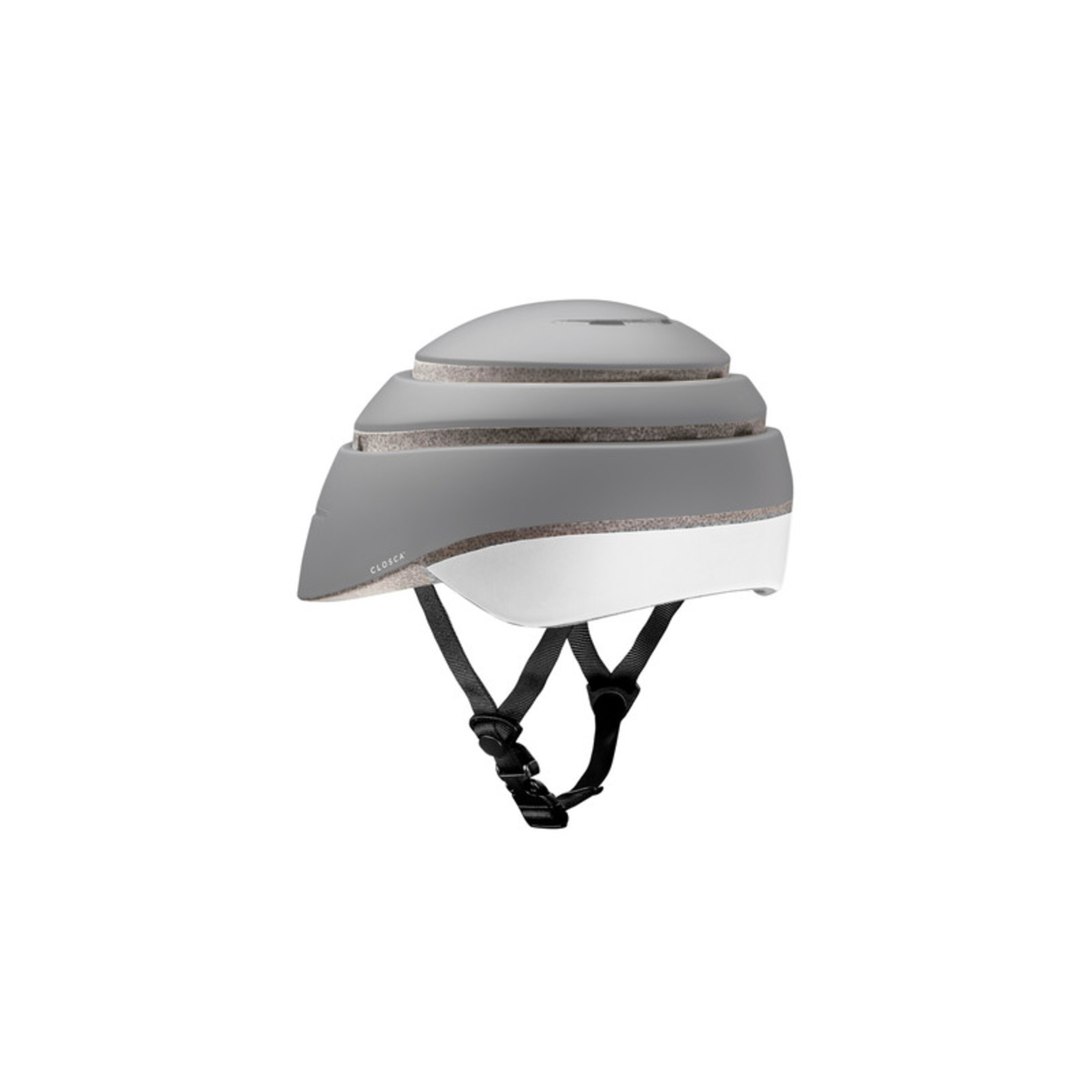Capacete Dobrável Para Bicicleta (Helmet Loop, Fossil / Branco)