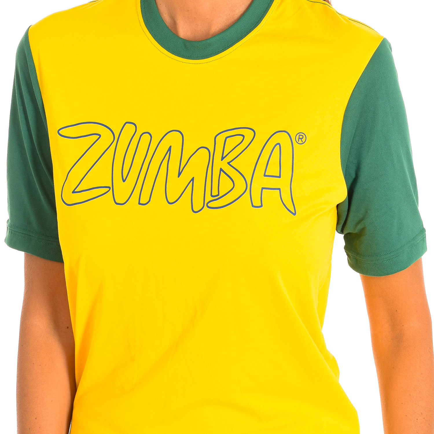 Camiseta Deportiva Con Mangas Zumba Z2t00147