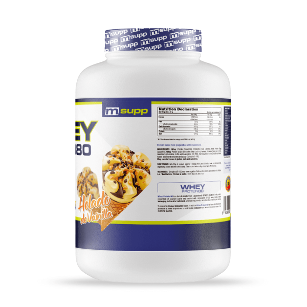 Whey Protein80 - 2 Kg De Mm Supplements Sabor Helado De Vainilla