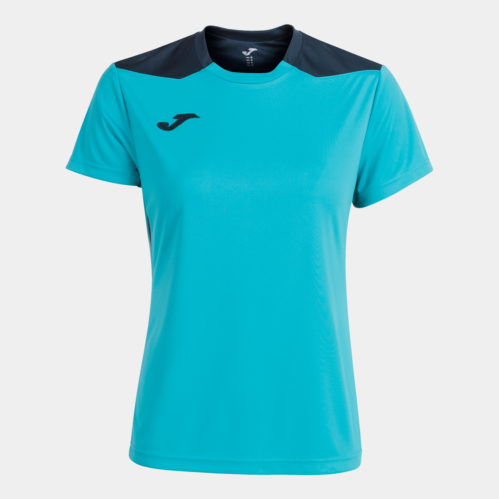 Camiseta Manga Corta Joma Championship Vi Turquesa Flúor Marino