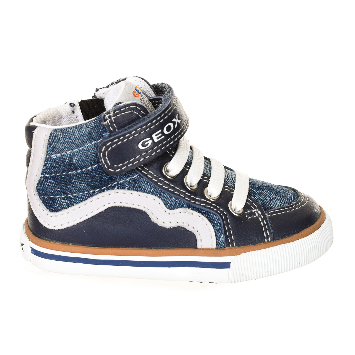 Sneaker Abotinado Geox B62a7c-01385 - azul-denim - 