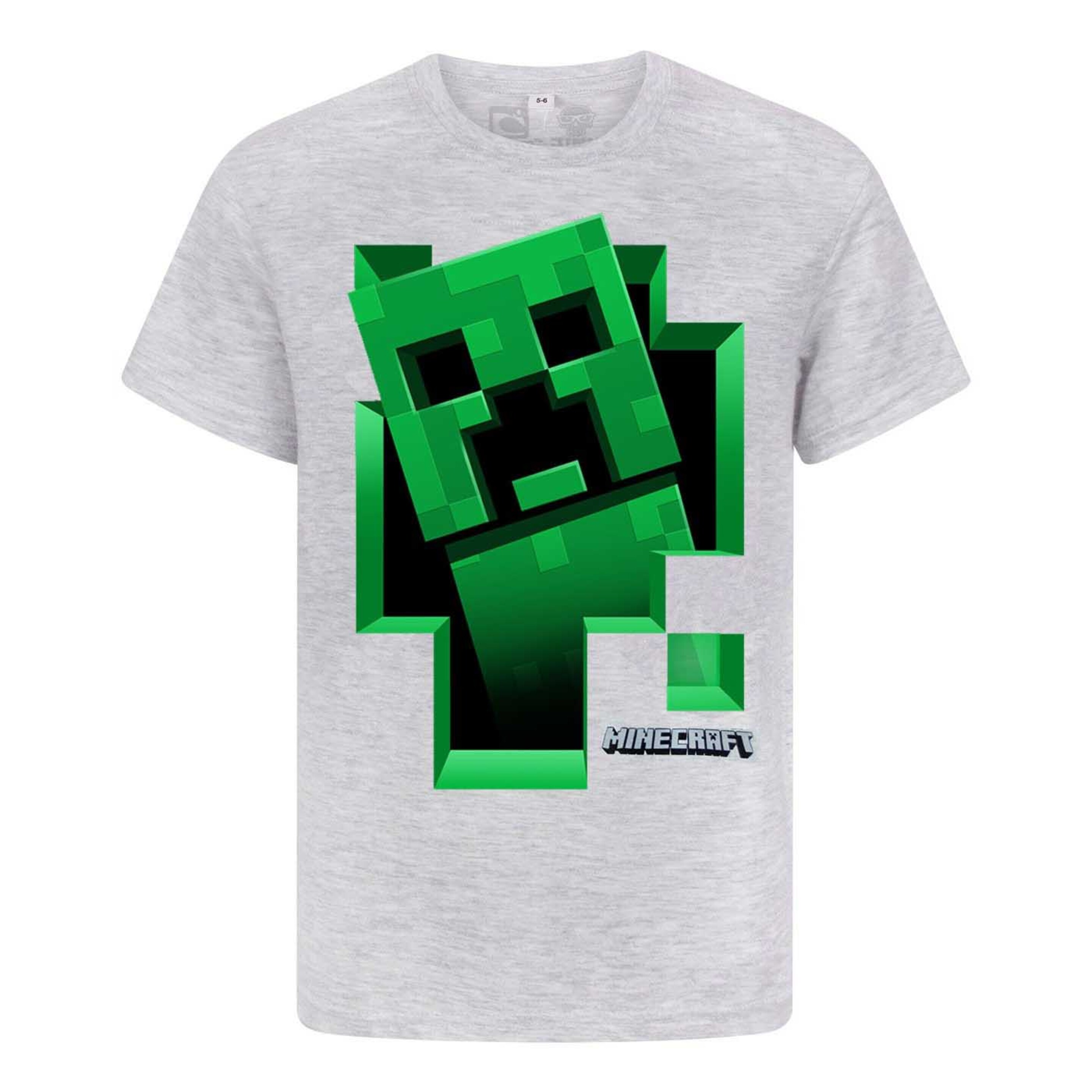 Camiseta Infantil Creeper Inside Minecraft
