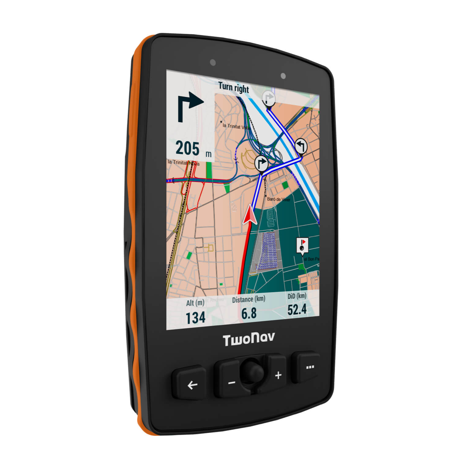 Gps Aventura 2 Plus Laranja Twonav