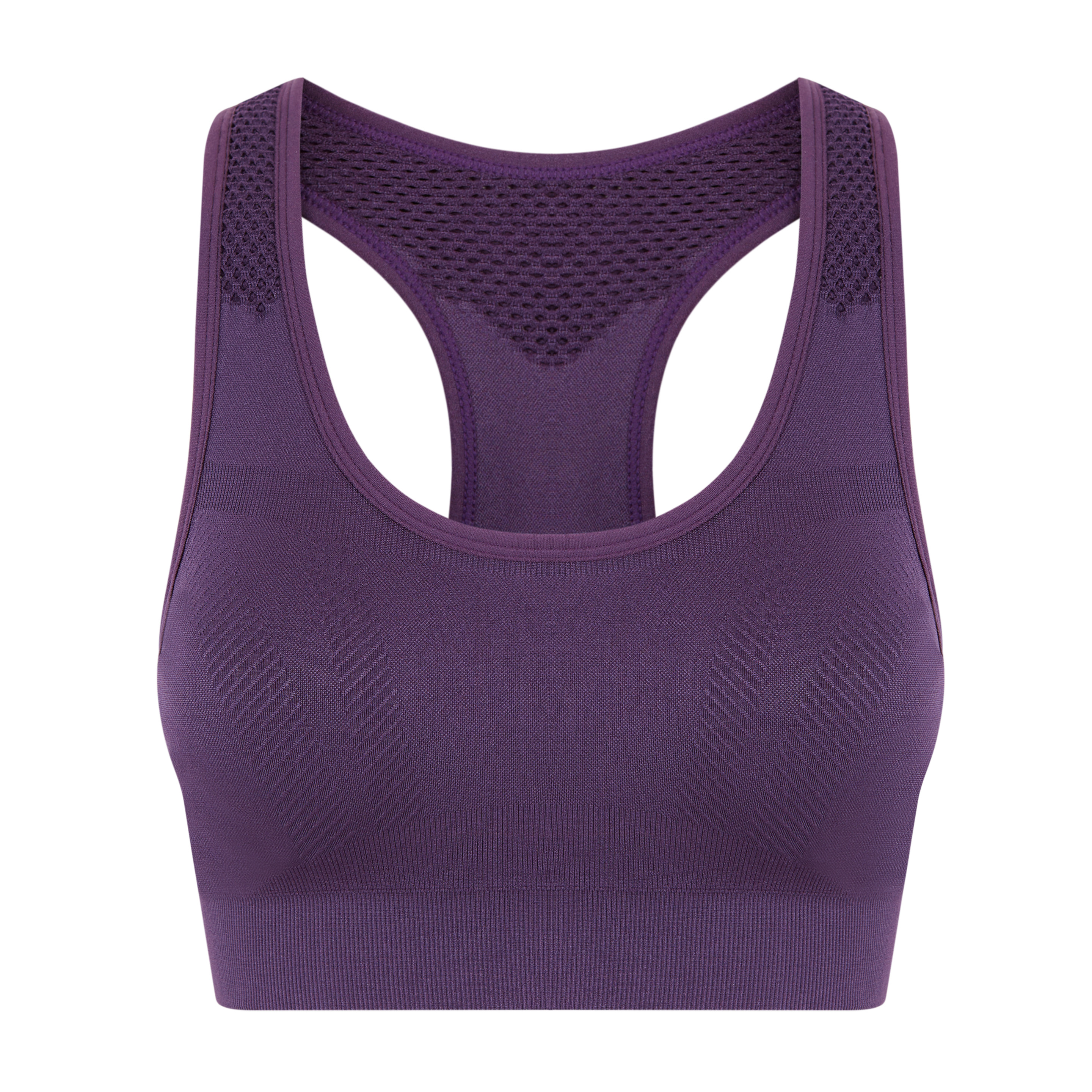 Top De Mujer Dynamic Born Living Yoga Color Rosa Sin Costuras