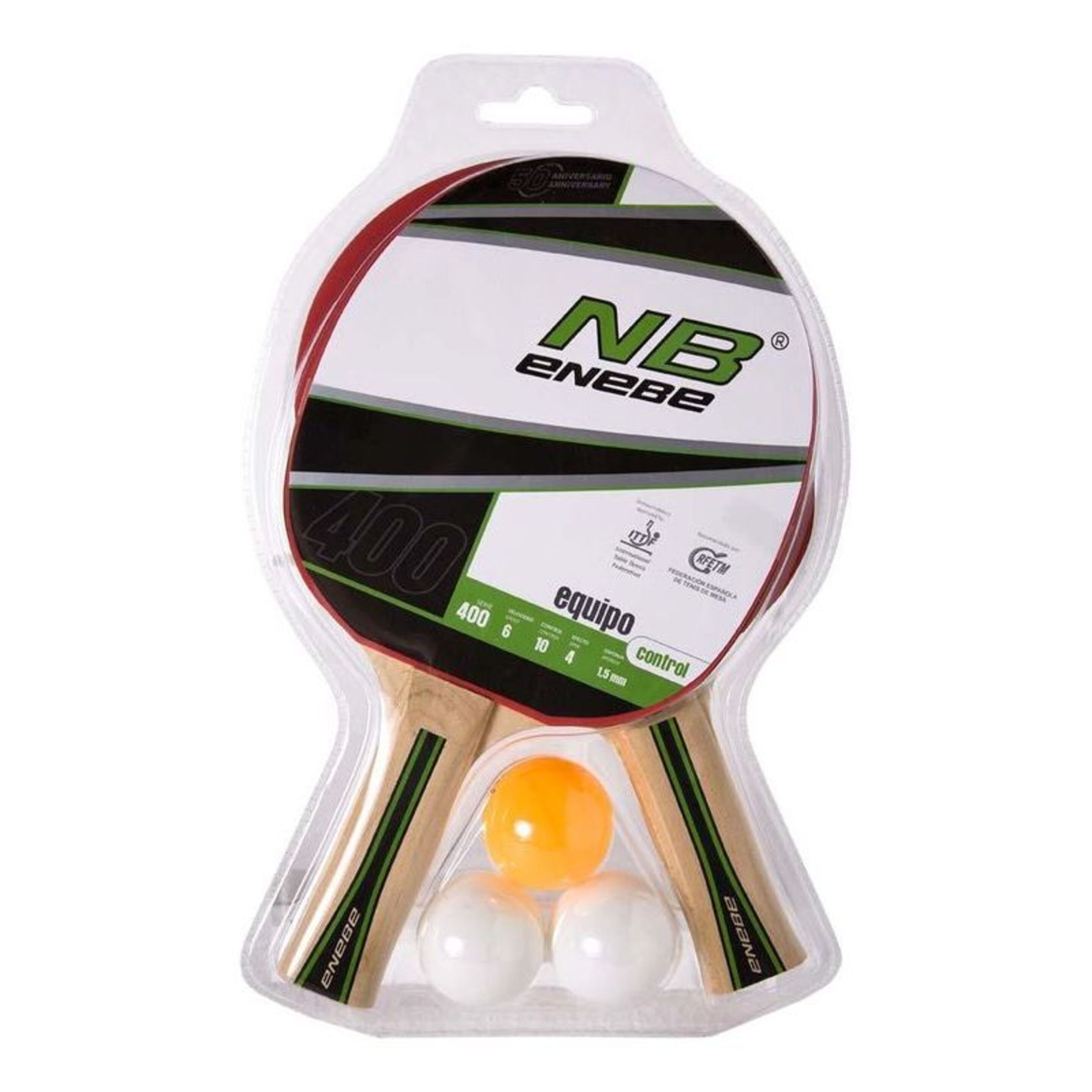 Kit Raquetes Ping Pong Enebe - unico - 