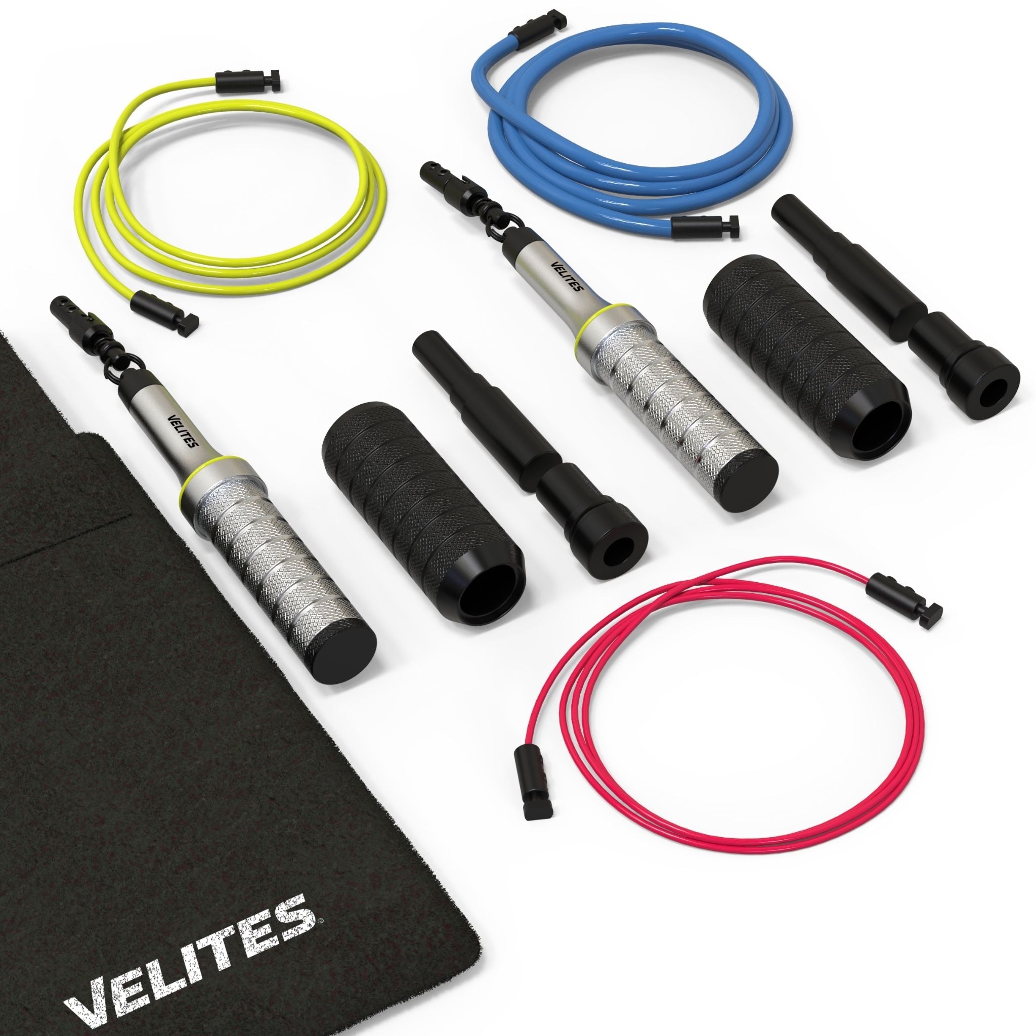 Pack Comba Earth 2.0 Velites + Lastres + Cables - plateado - 