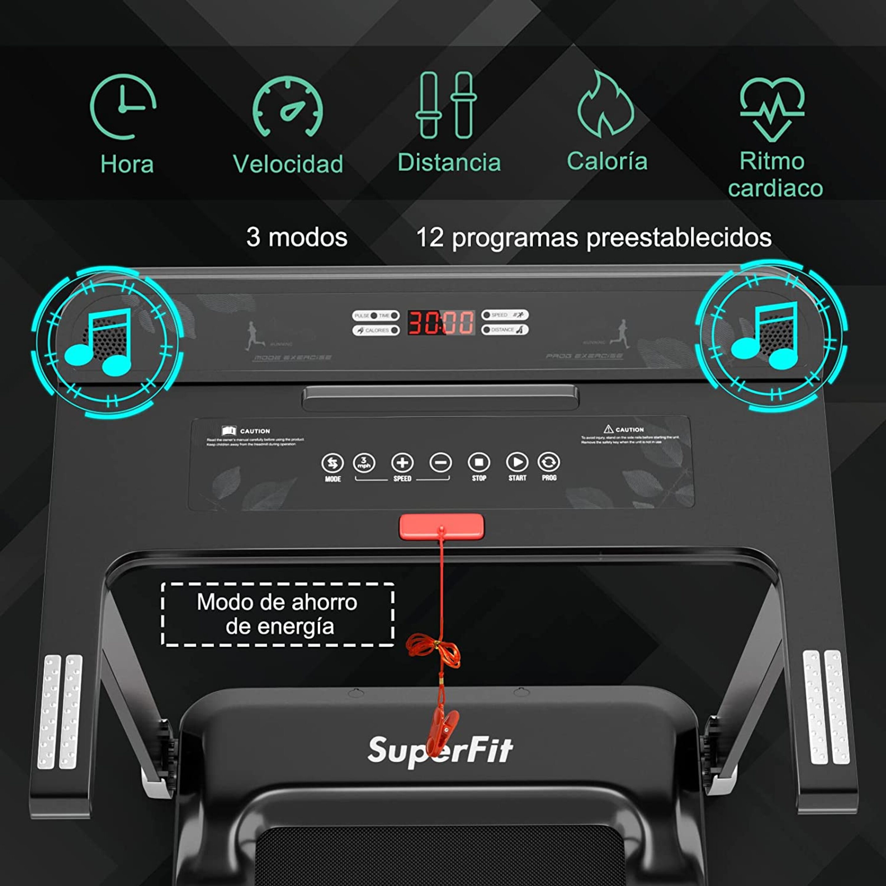 Cinta Para Correr Plegable Costway