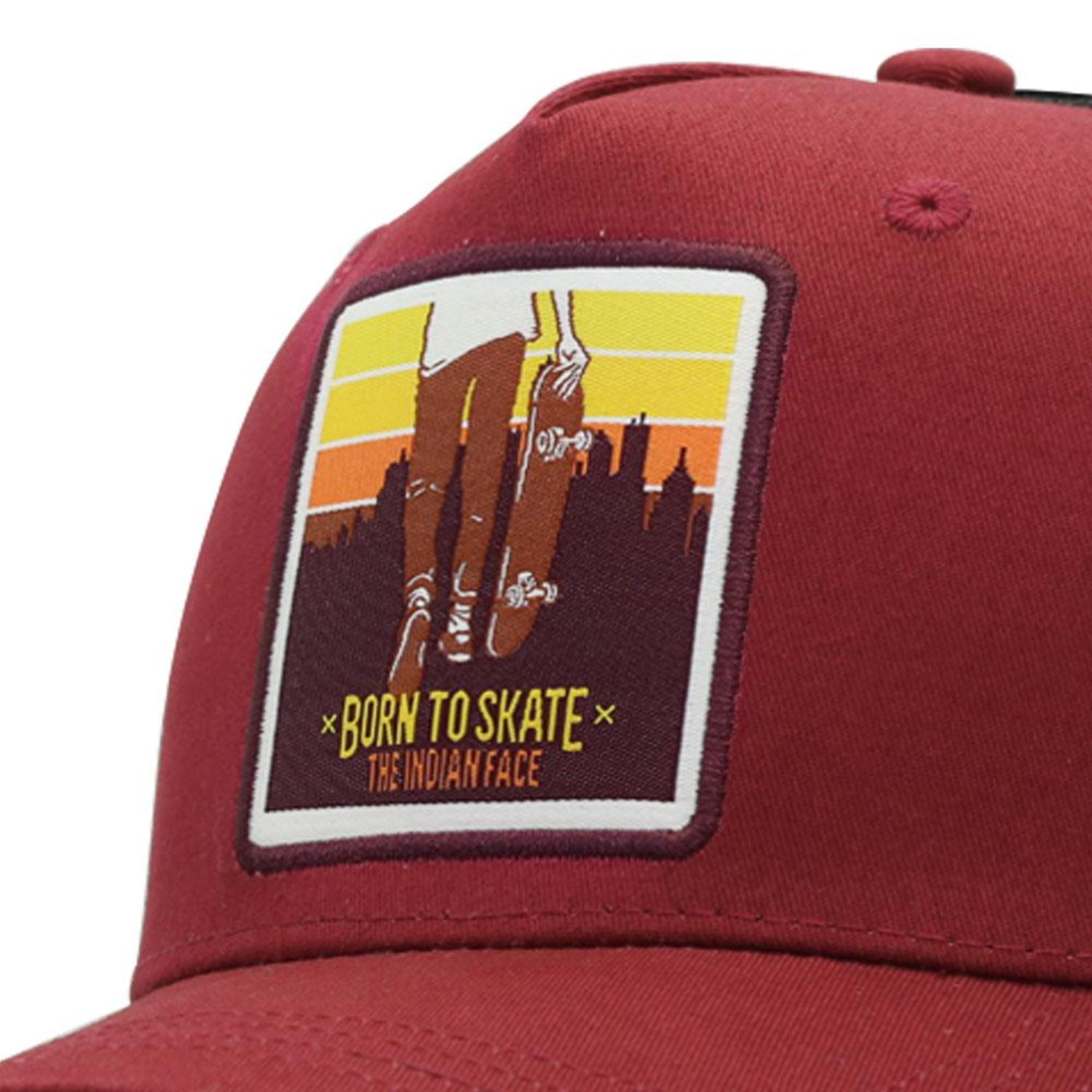 The Indian Face Gorra Trucker Born To Skate