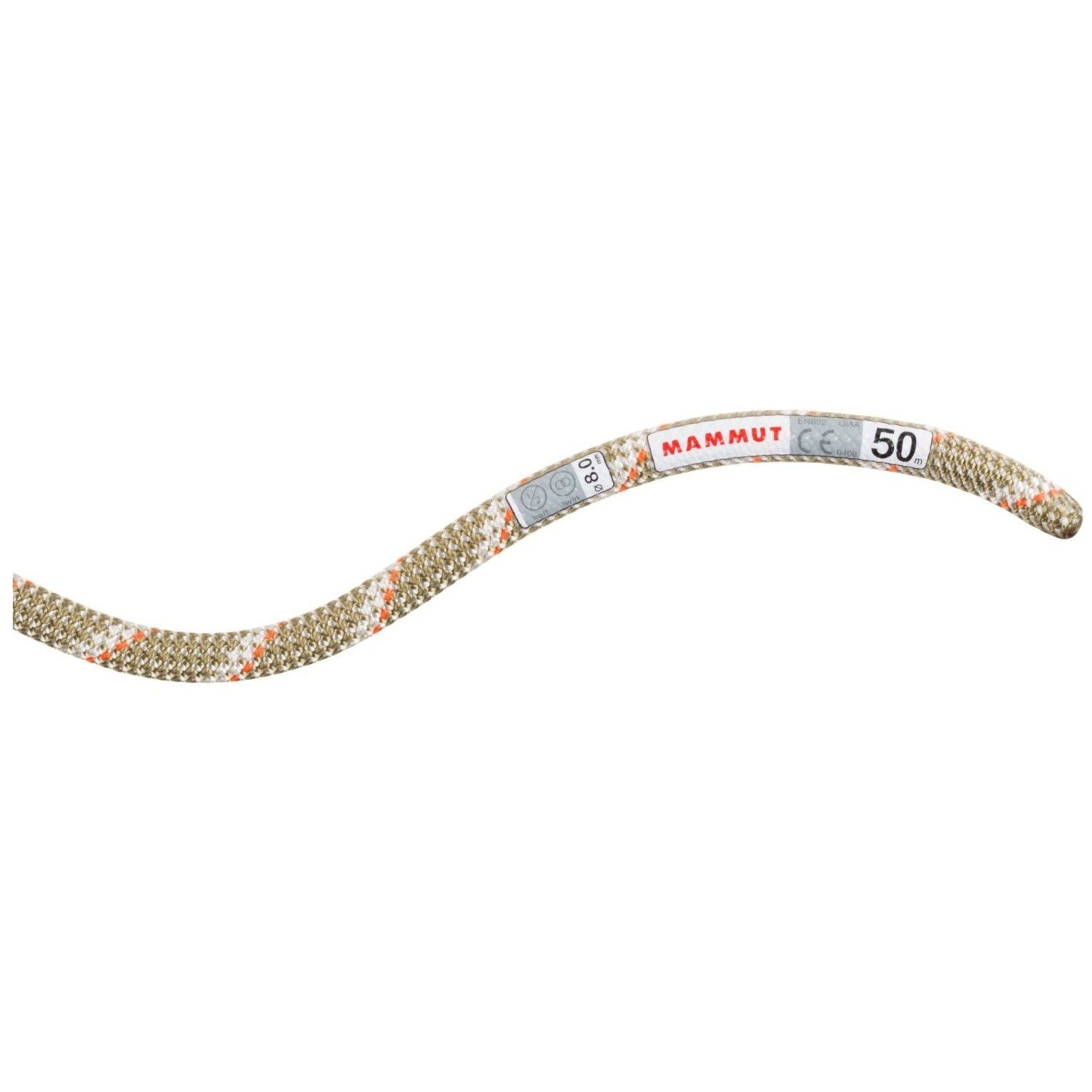 Cuerda Doble-gemela Mammut 8.0 Alpine Classic Standard 50 Metros