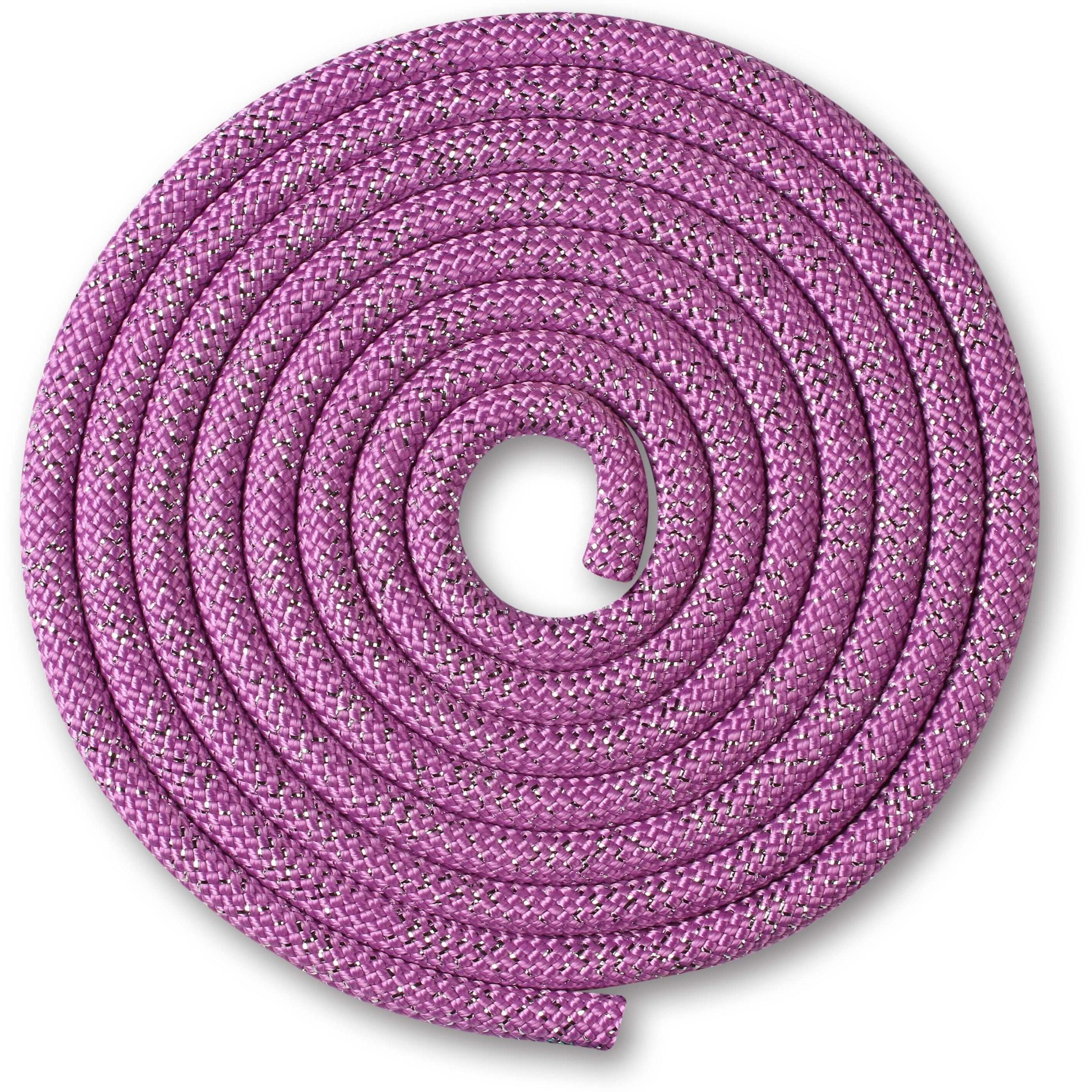 Cuerda Para Gimnasia Rítmica 180 Gr Con Lurex Indigo 3 M - purpura - 