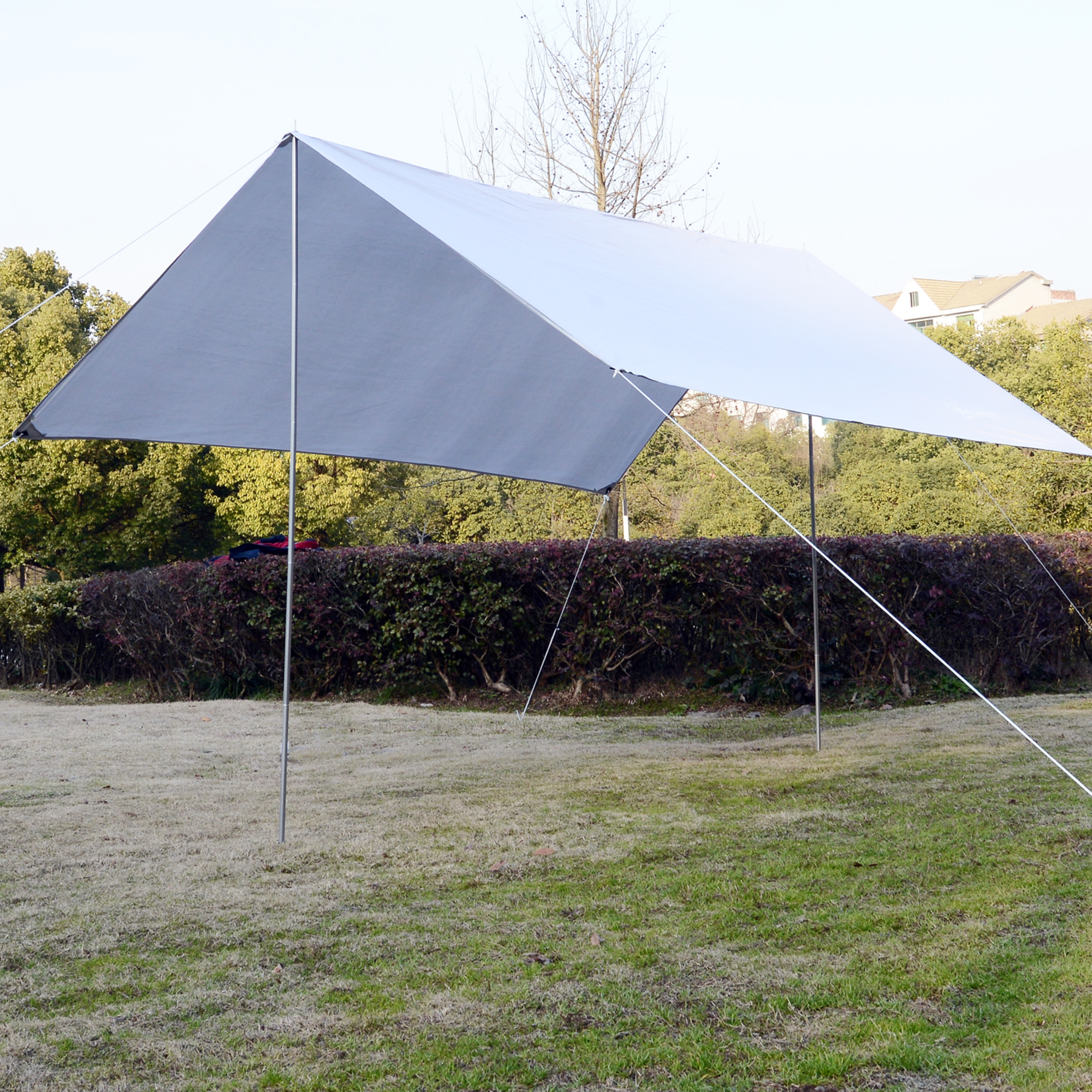 Outsunny® Toldo De Refugio Portátil Impermeable Carpa Tienda De Campaña Grande Para Camping Playa Pi