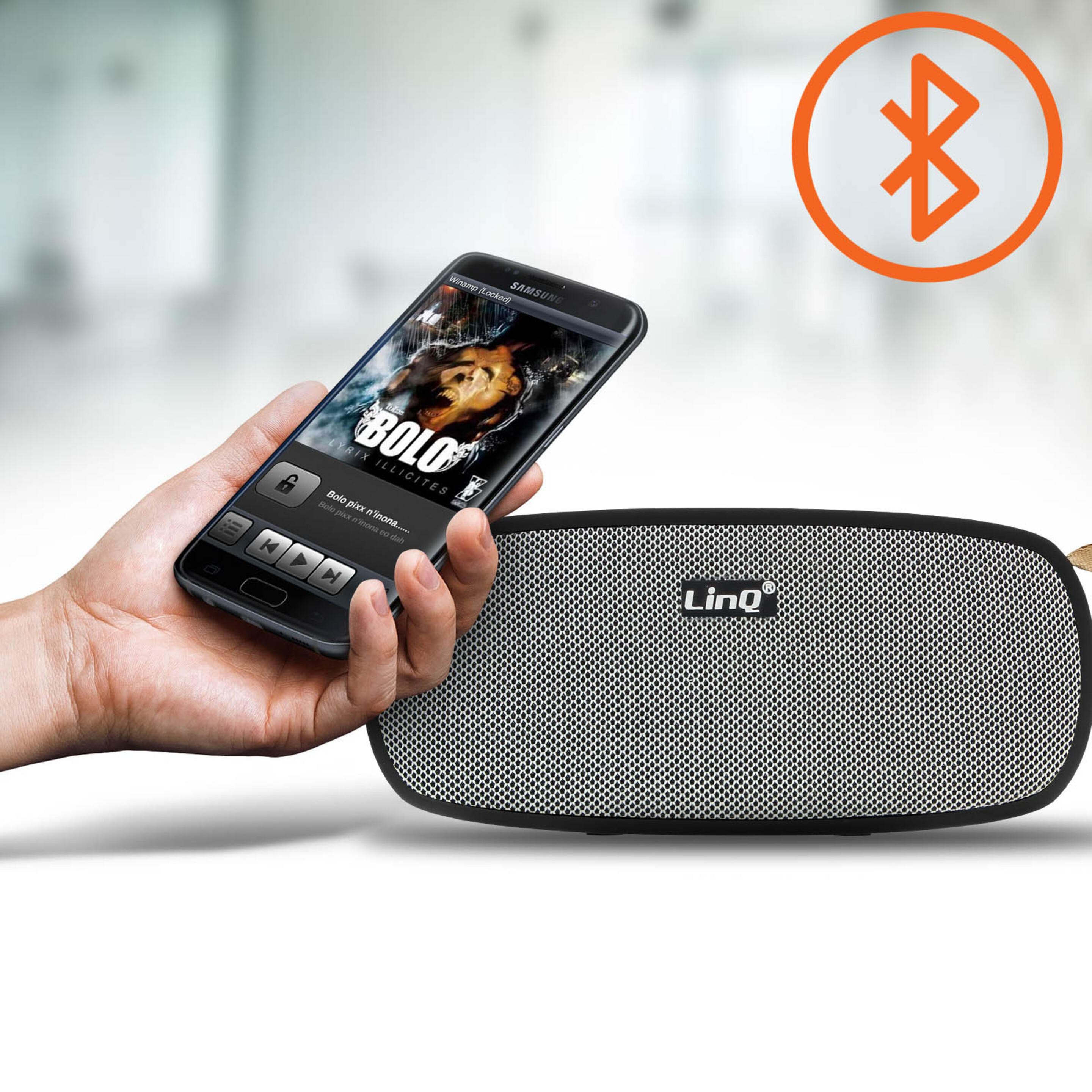 Altavoz Inalámbrico Bluetooth 4.2, Usb, Micro-usb Radio Fm De Linq