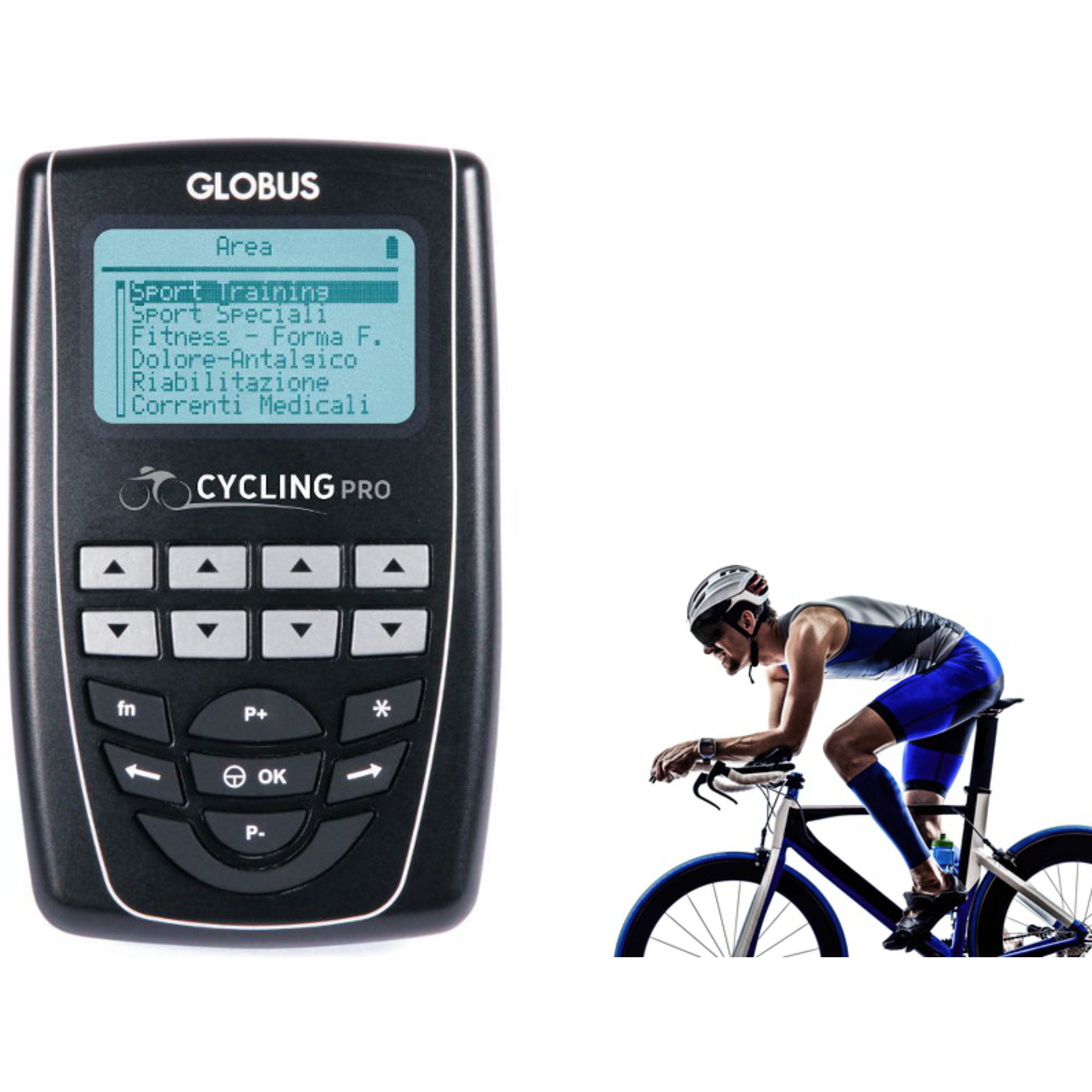 Electroestimulador Globus Cycling Pro (4 Canales)